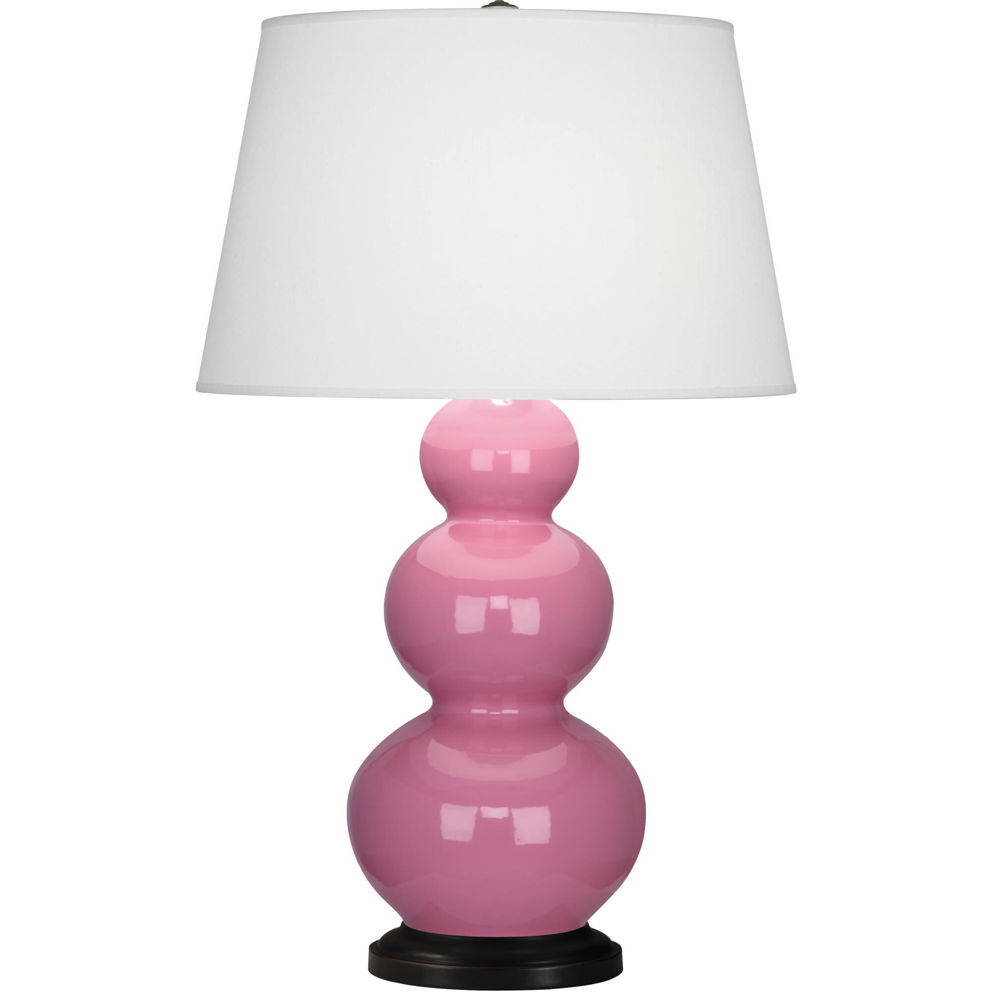 Triple Gourd 33 Inch Table Lamp by Robert Abbey
