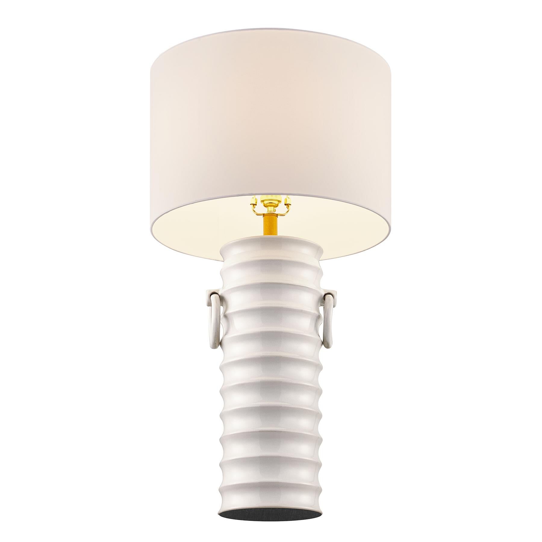 Shown in White finish