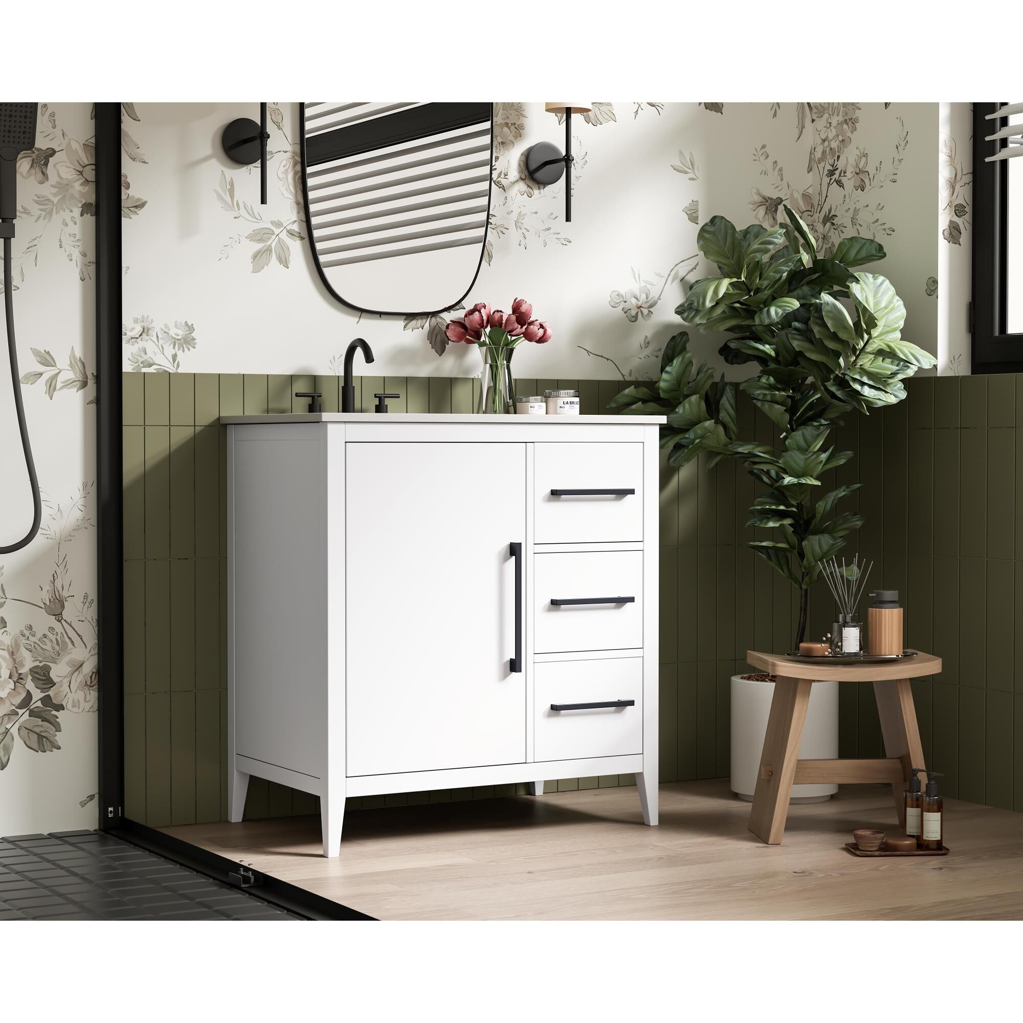 Millie 32 Inch Bath Vanity by Elegant Dcor