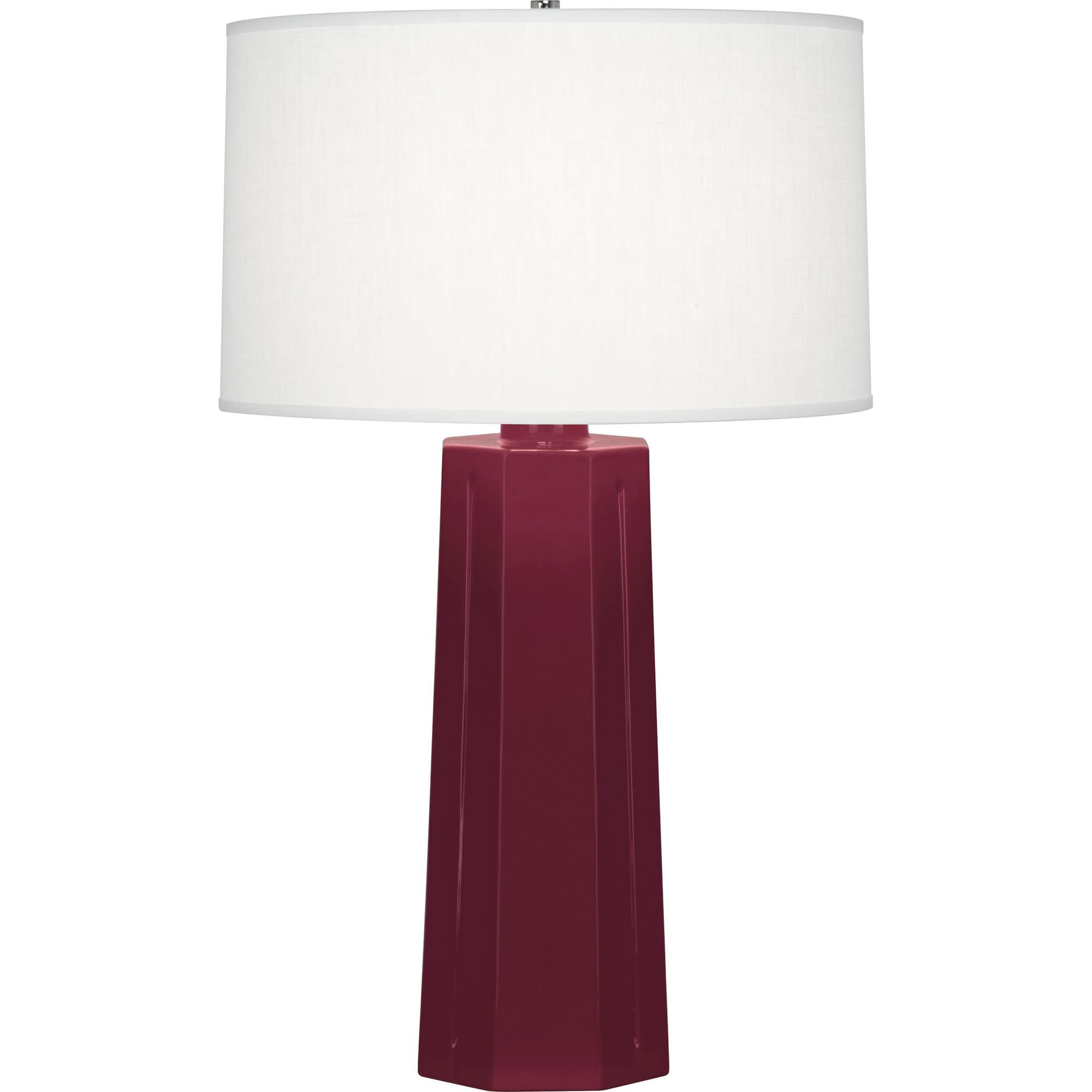 Shown in Sugar Plum Glazed finish and Oyster shade