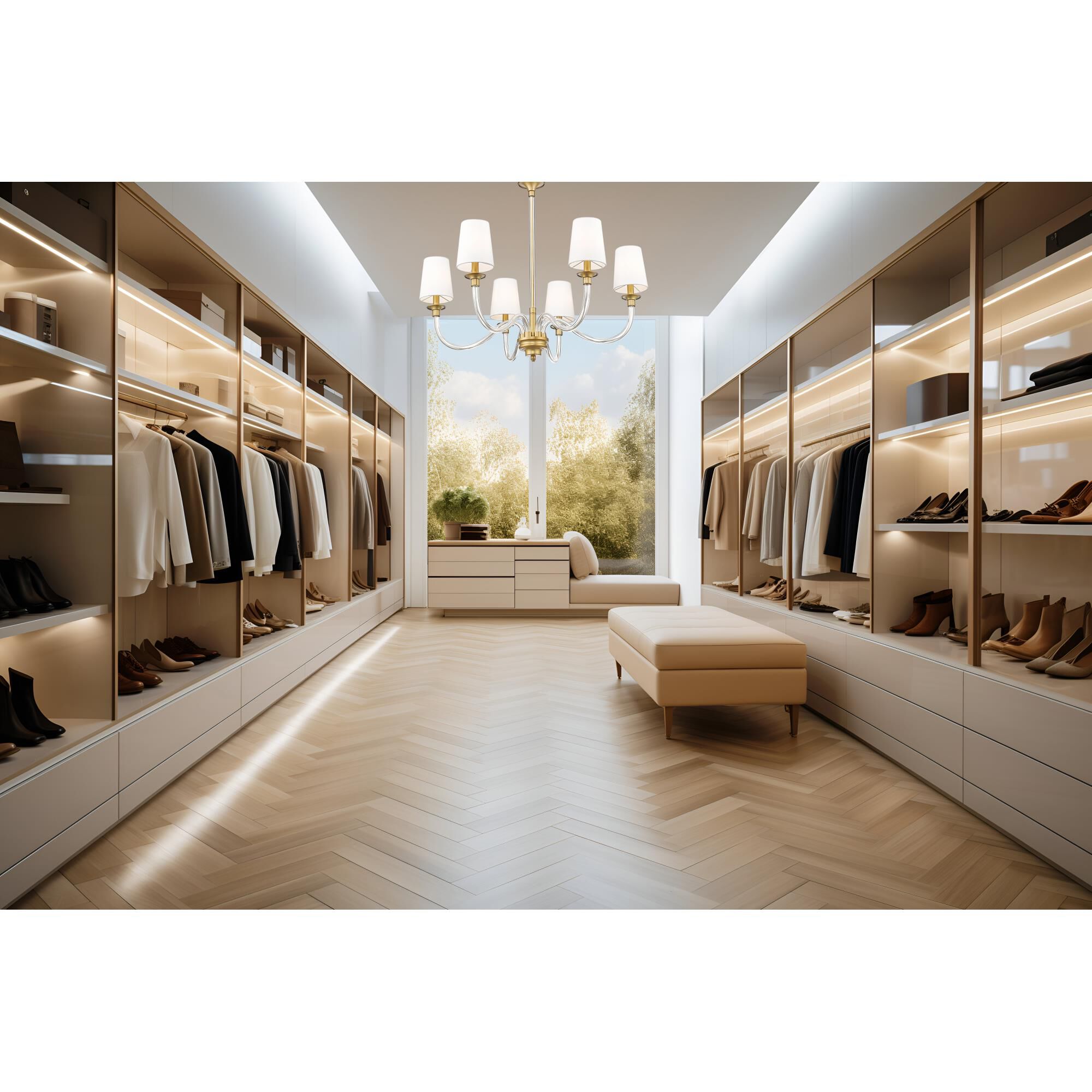 Shown in Rubbed Brass finish and White glass and White shade