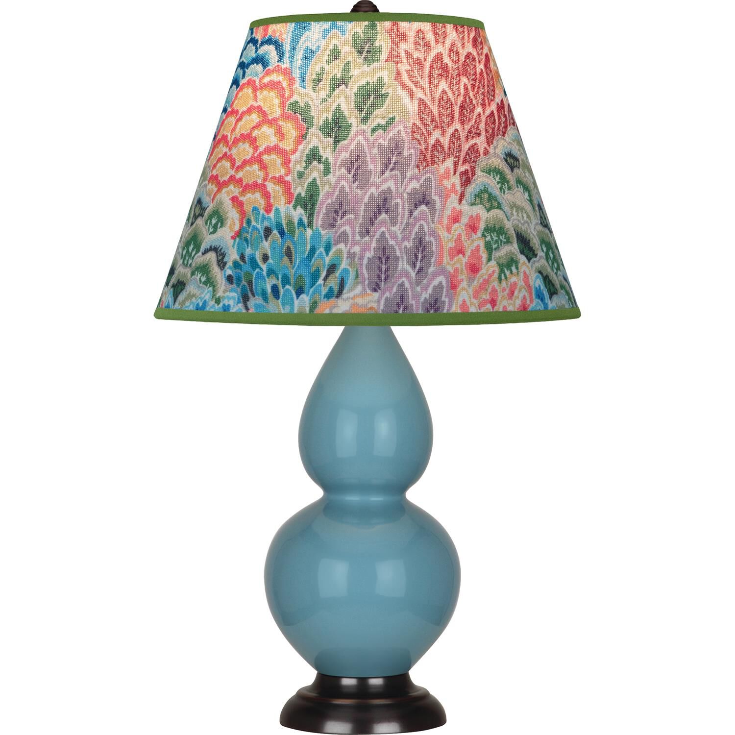 Small Double Gourd 23 Inch Table Lamp by Robert Abbey