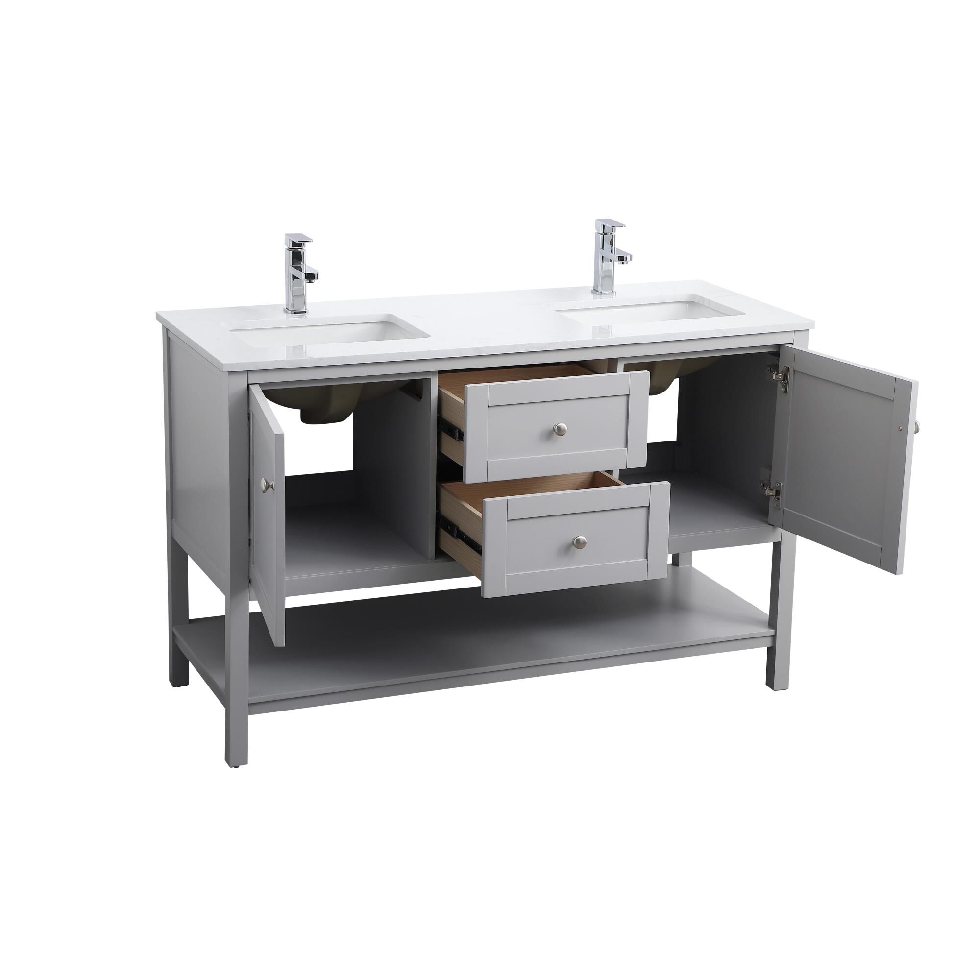 Shown in Grey finish