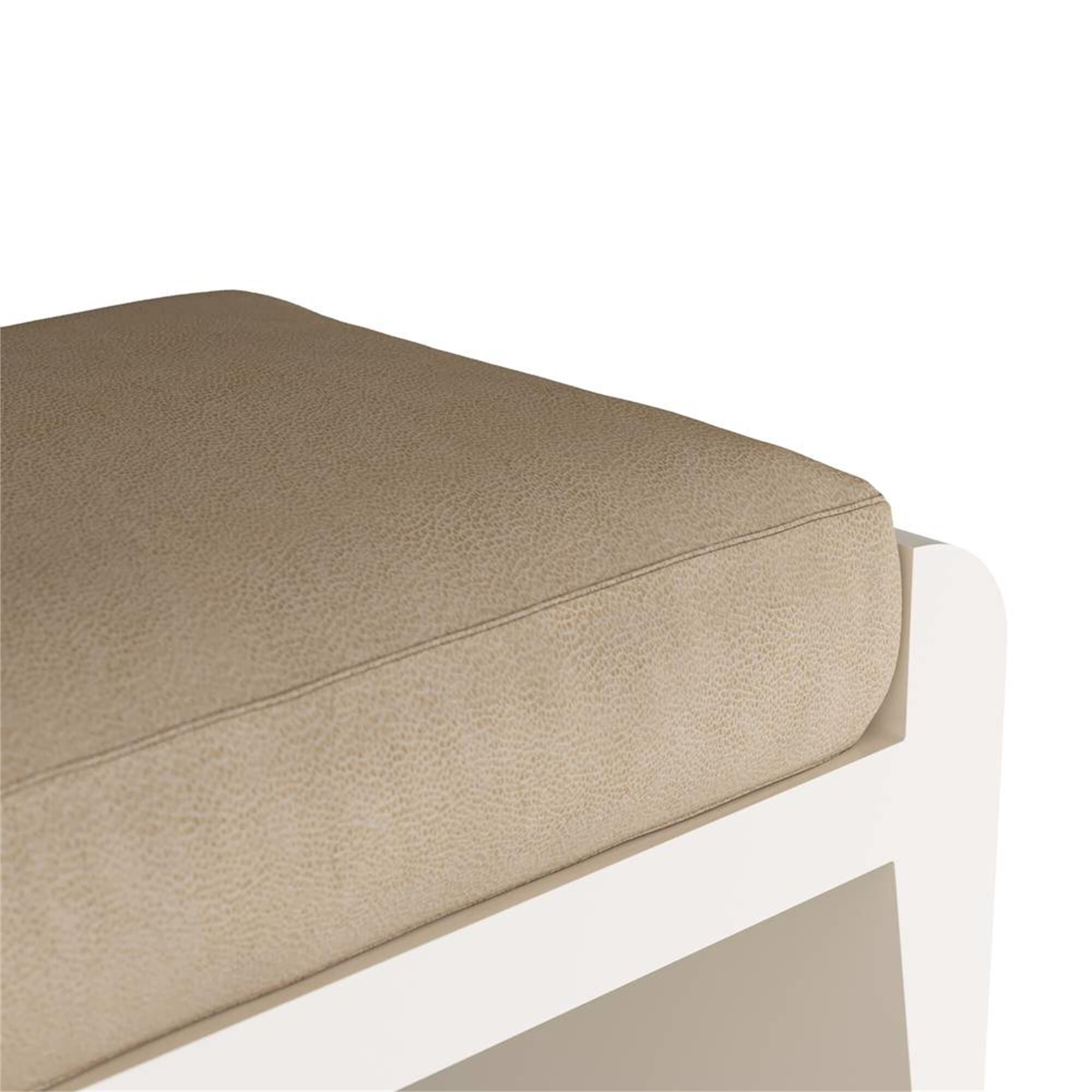 Alanna 23 Inch Ottoman by Arteriors Home
