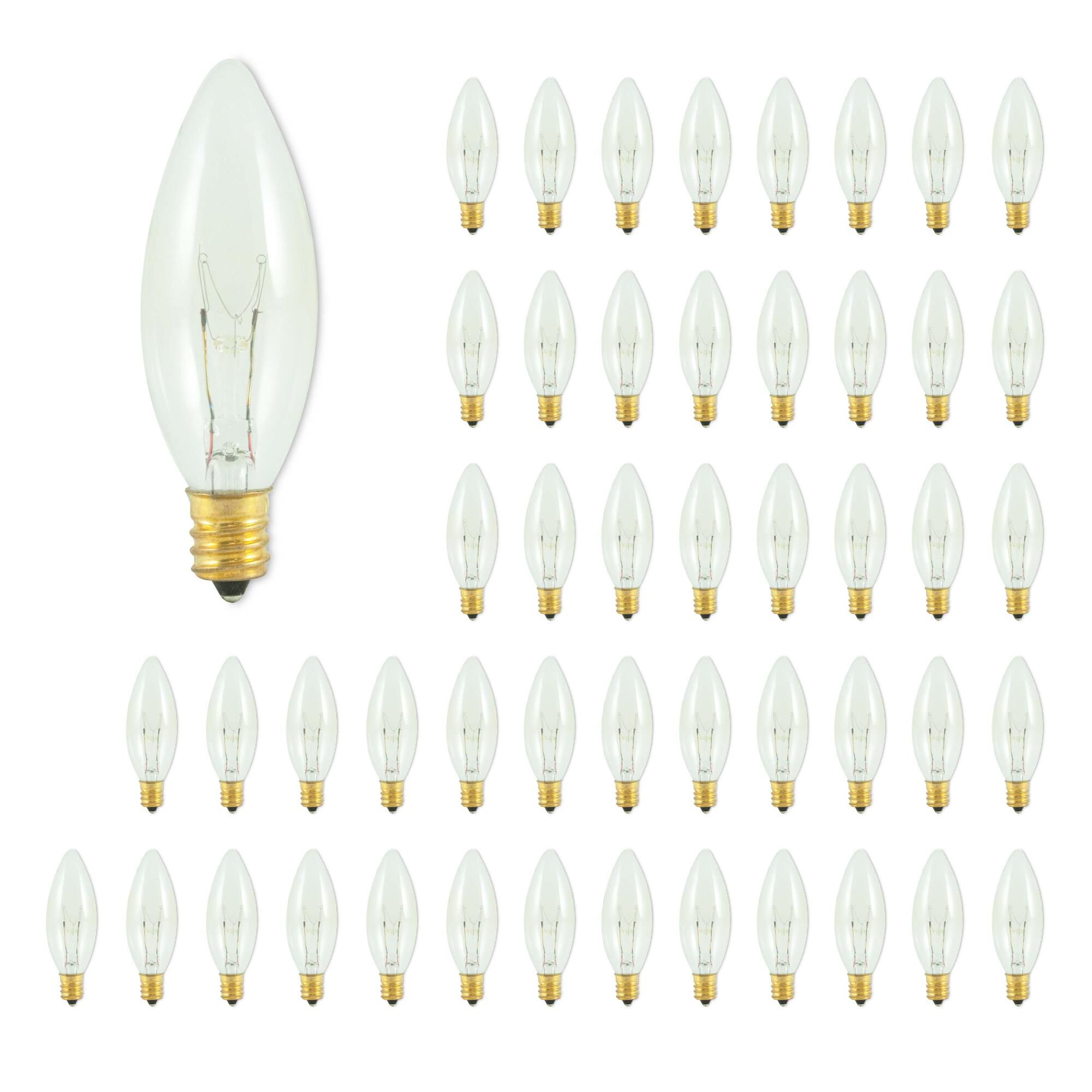 15 Watt 2700K B8 Incandescent Light Bulb by Bulbrite