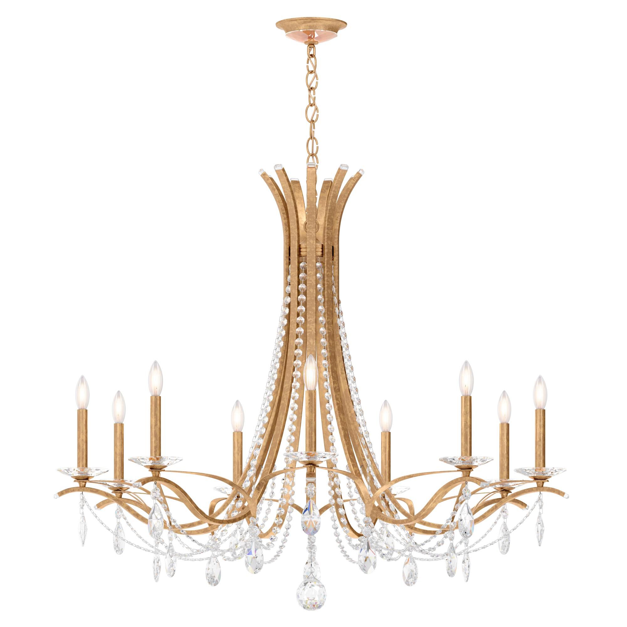 Vesca 45 Inch 9 Light Chandelier by Schonbek