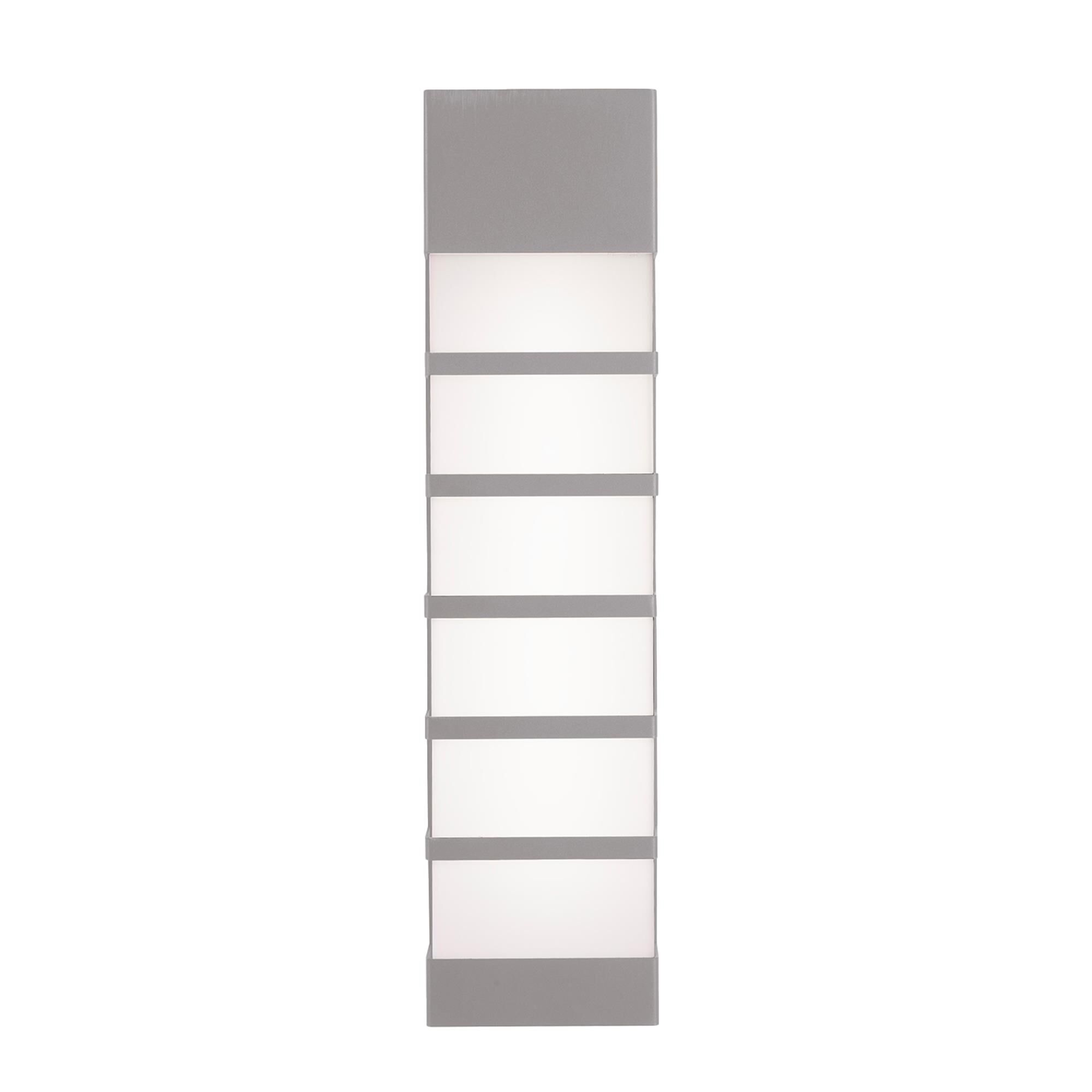 Shown in Textured Grey finish and White Acrylic glass