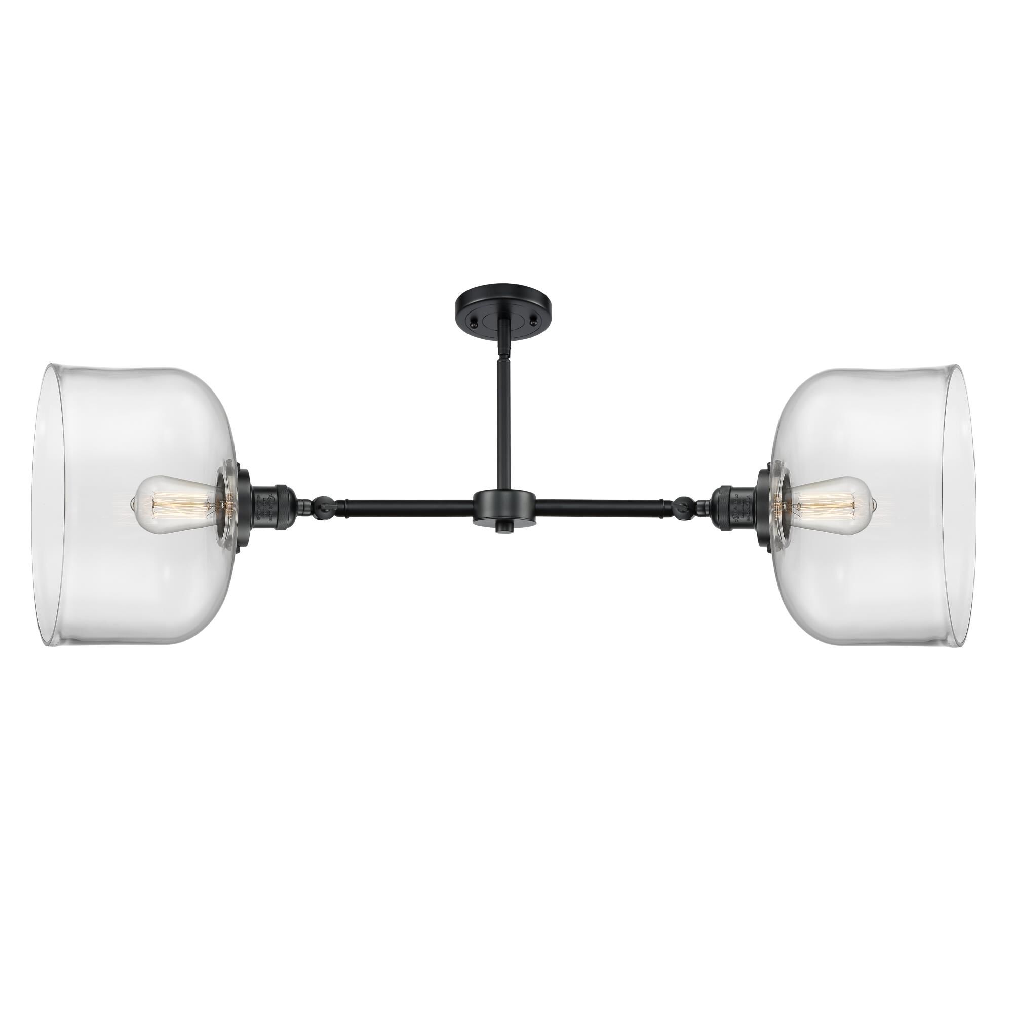 Bruno Marashlian X-Large Bell 21 Inch 2 Light Mini Chandelier by Innovations Lighting