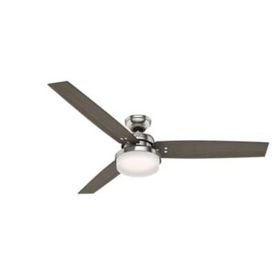 Sentinel 60 Inch Ceiling Fan with Light Kit by Hunter Fan