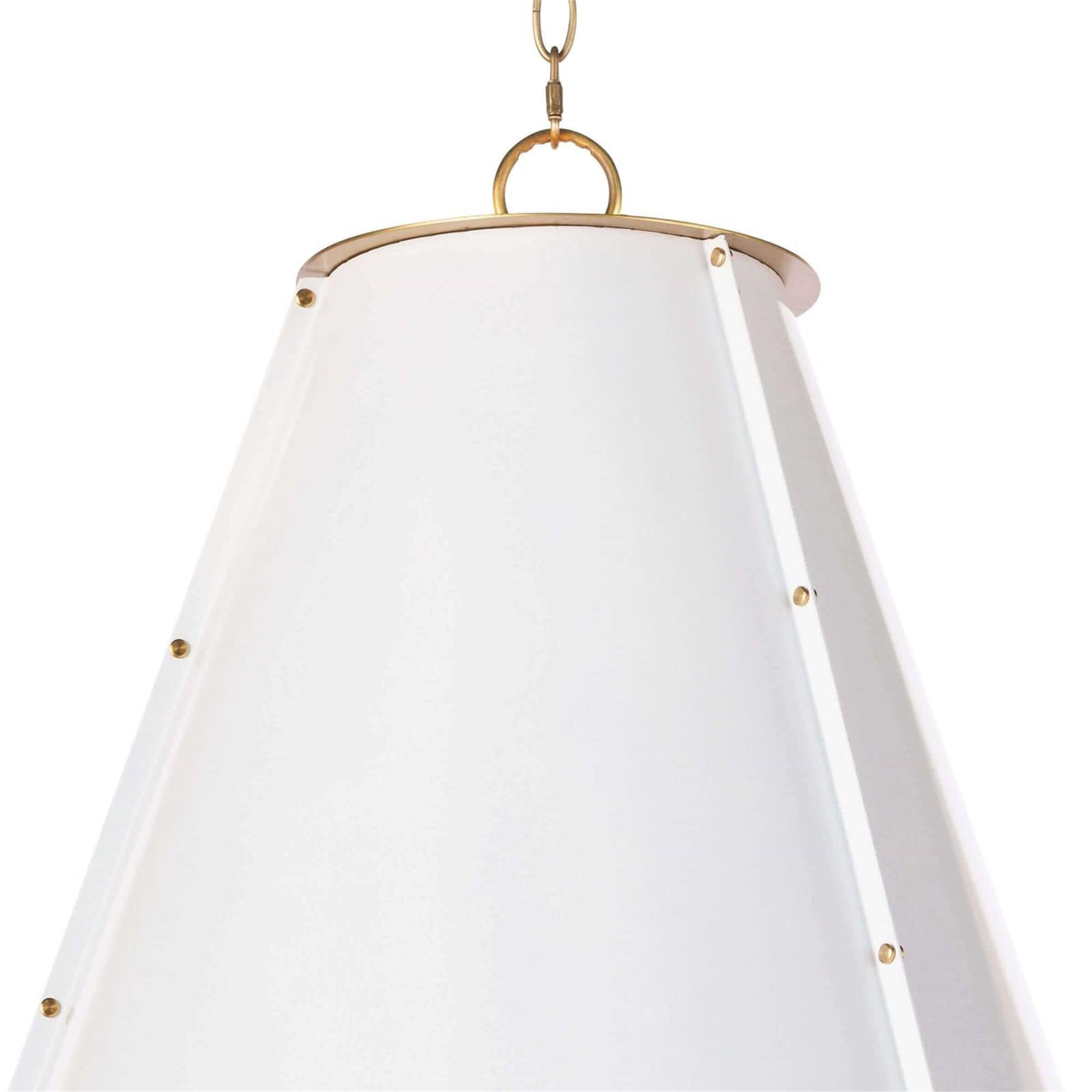 Shown in White finish