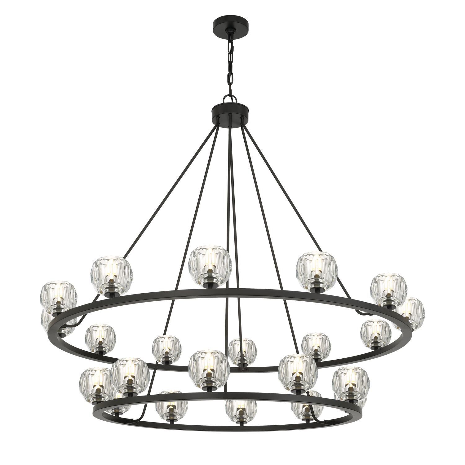 Aragon 48 Inch Chandelier by Crystorama