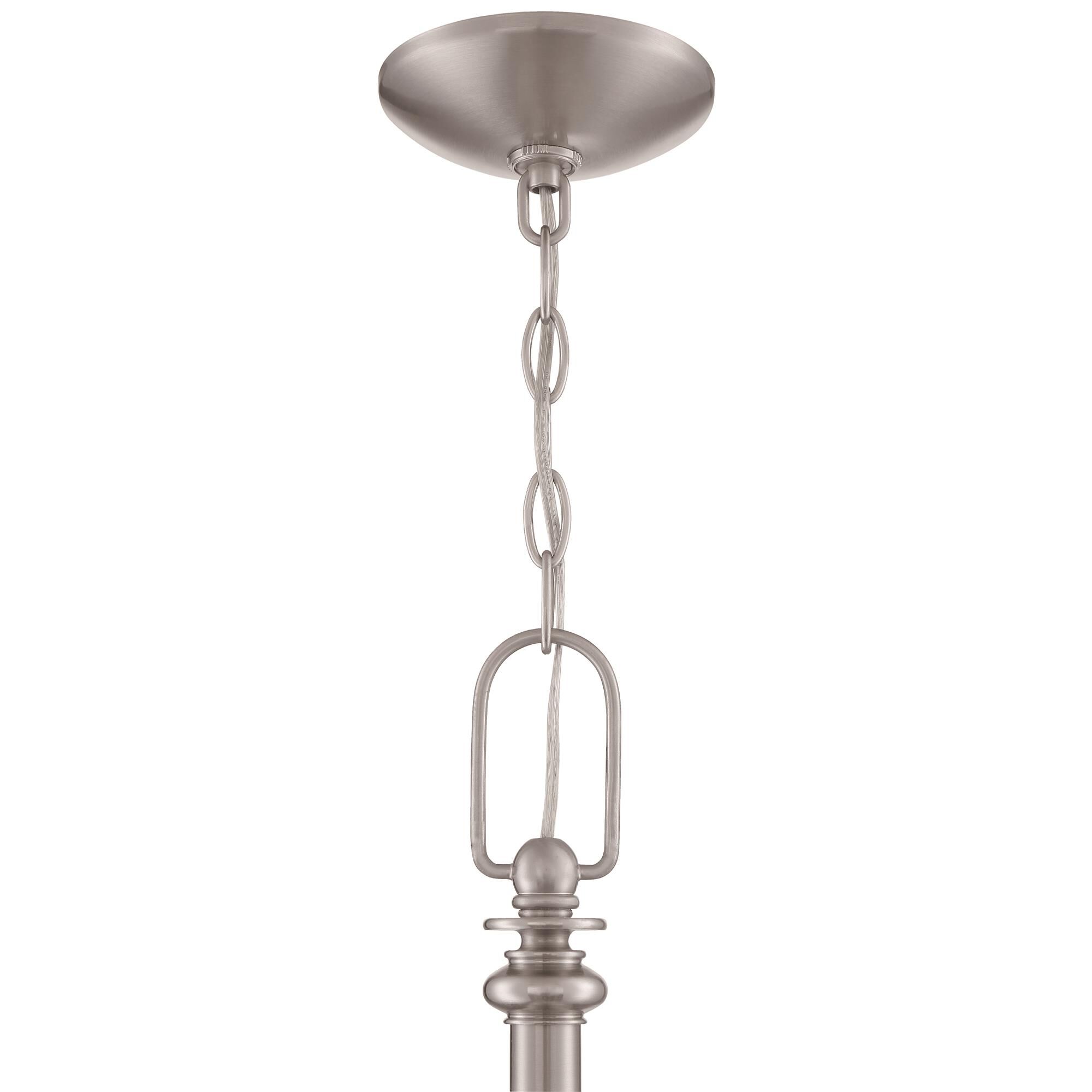 Shown in Brushed Polished Nickel finish