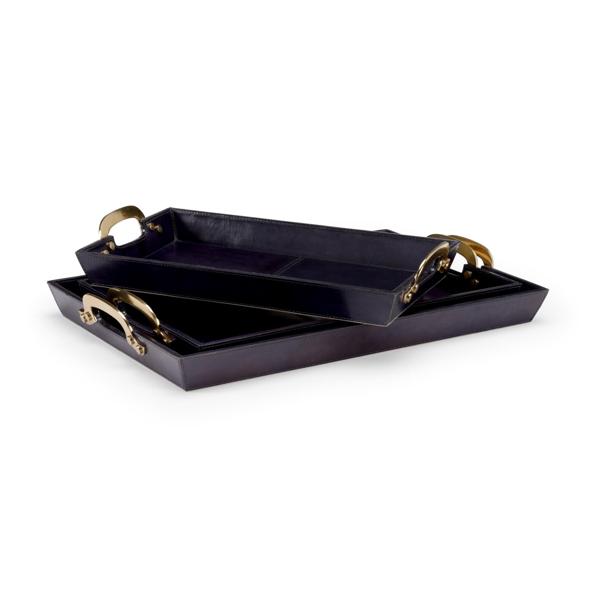 Shown in Midnight Blue - Antique Brass finish