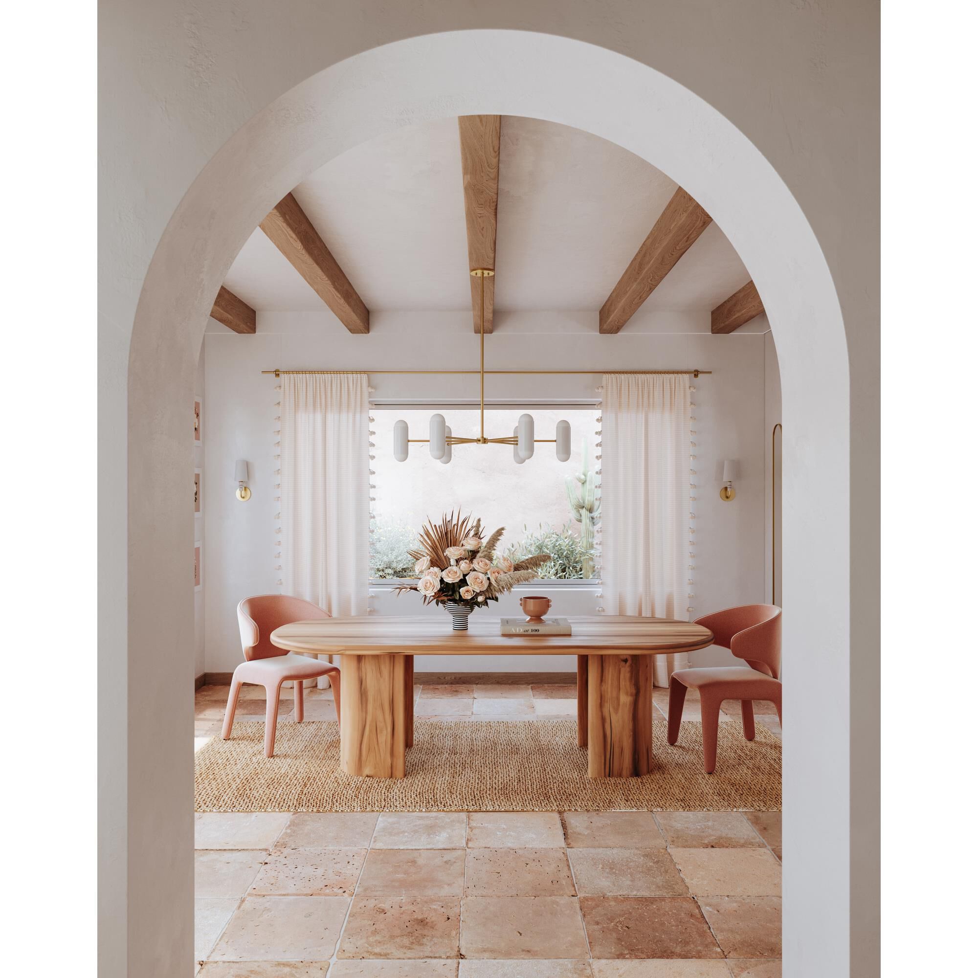 Kira 40 Inch Chandelier by Mitzi