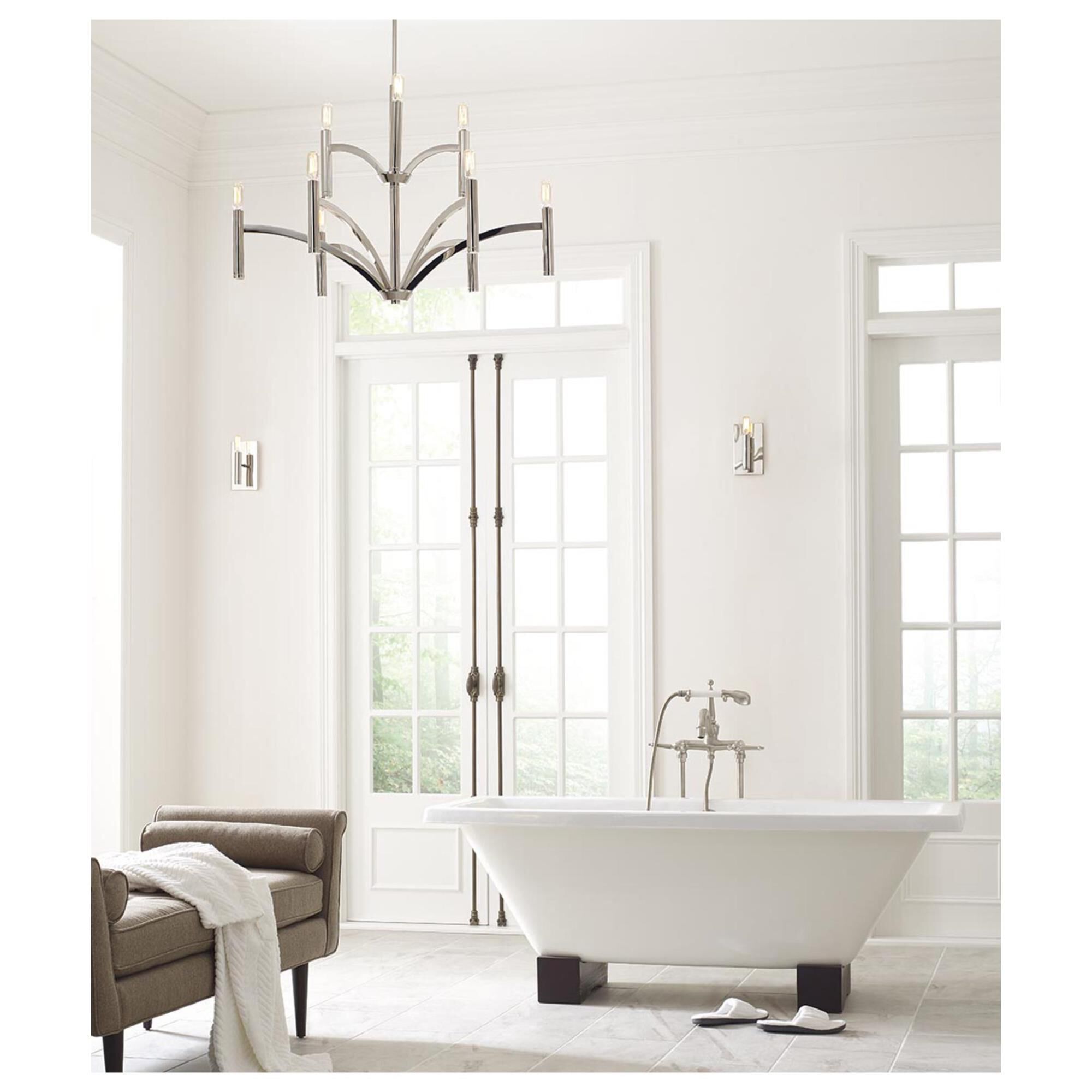 Draper 8 Inch 1 Light Bath Vanity Light by Progress Lighting