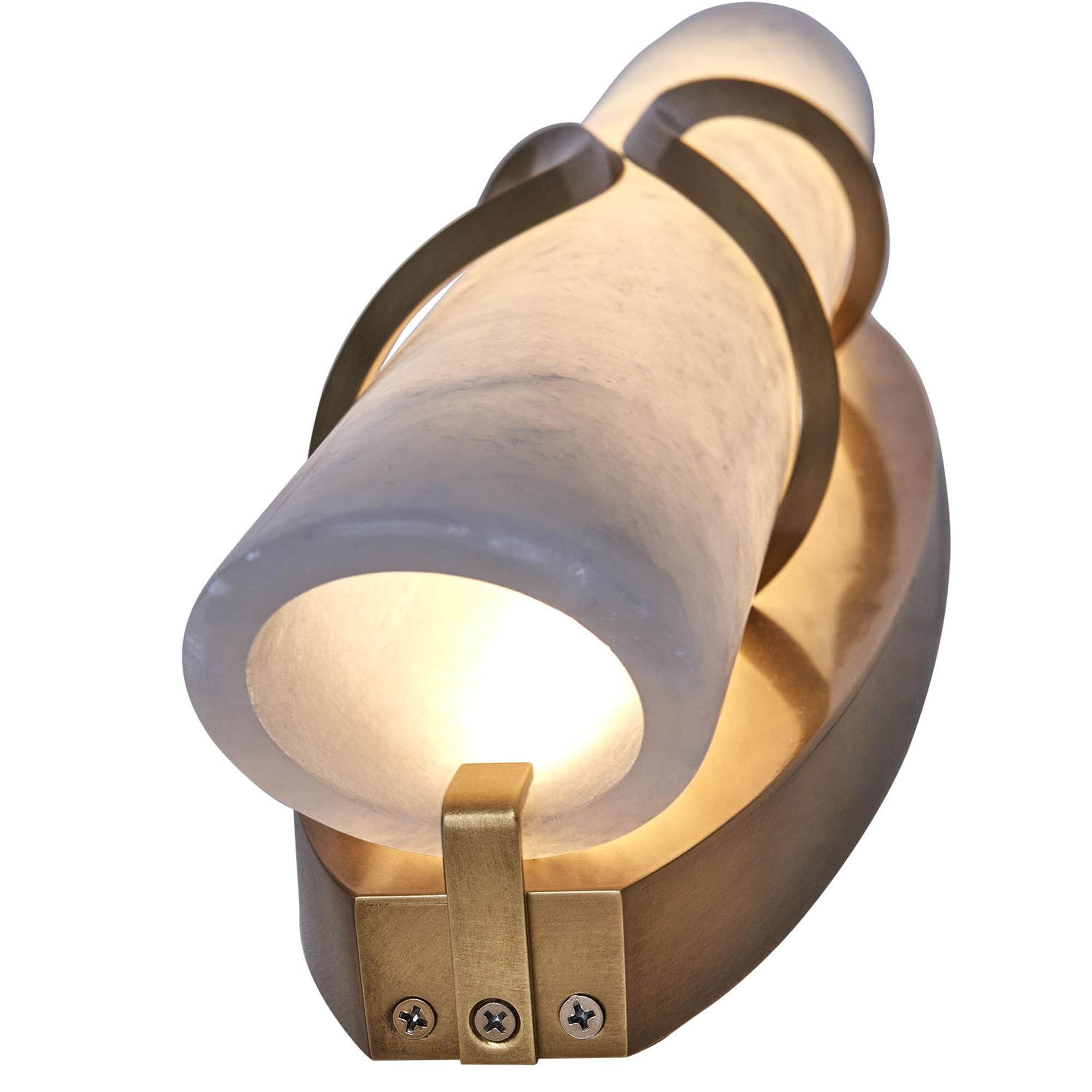 Gypsum 23 Inch Wall Sconce,