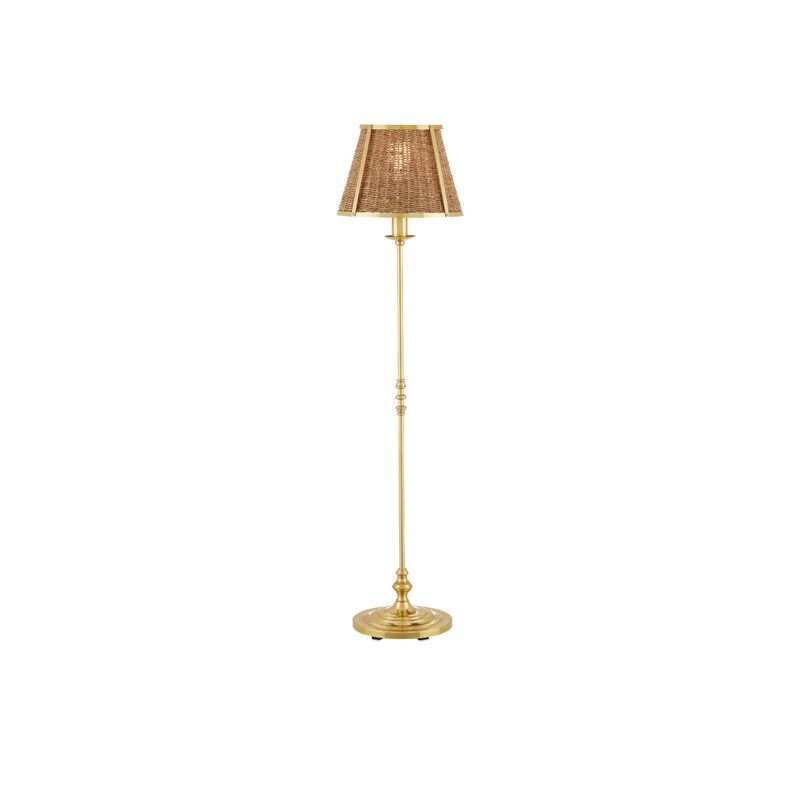 Suzanne Duin Deauville 55 Inch Floor Lamp by Currey and Company