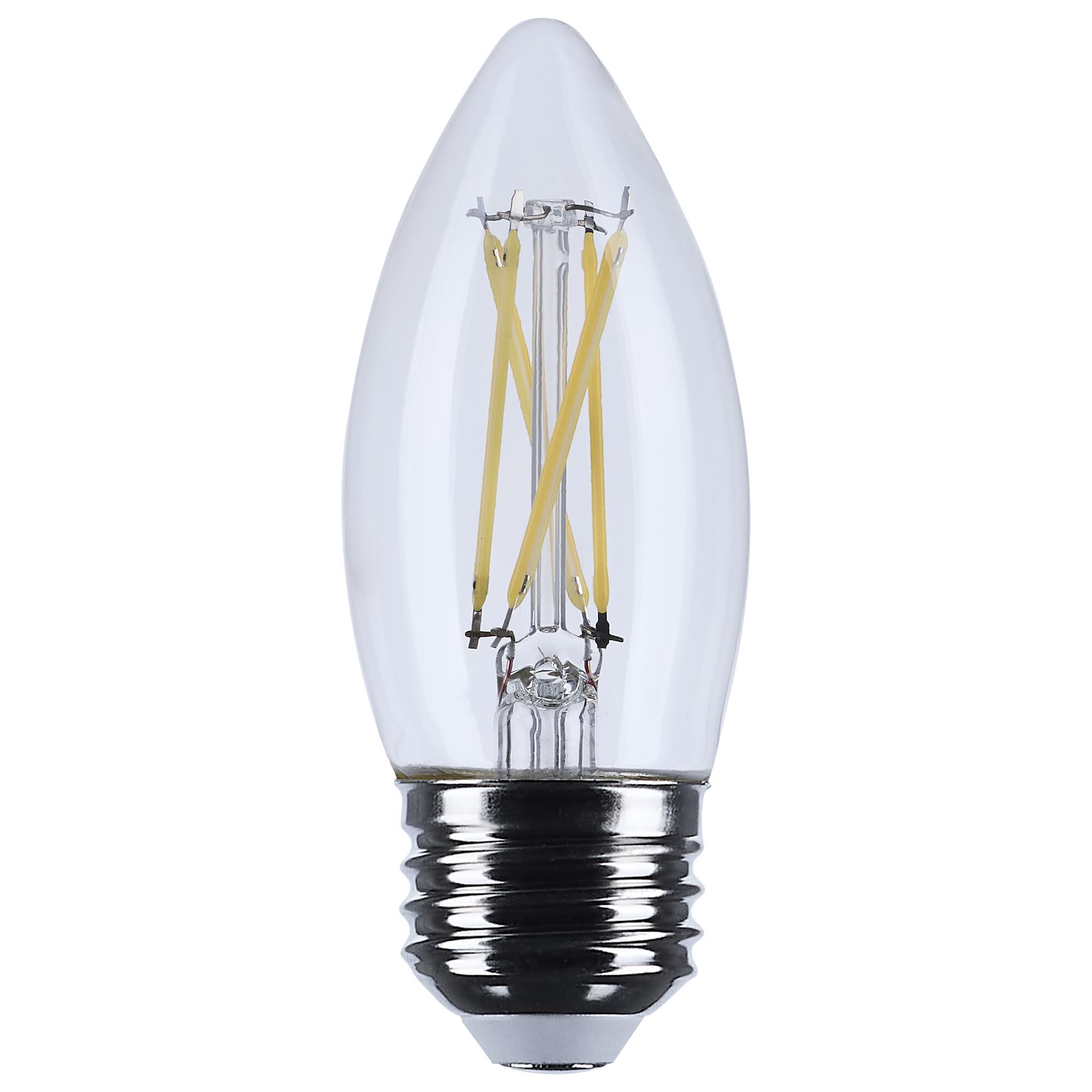 Dimmable 4 Watt 3500K B11 LED Light Bulb by Satco
