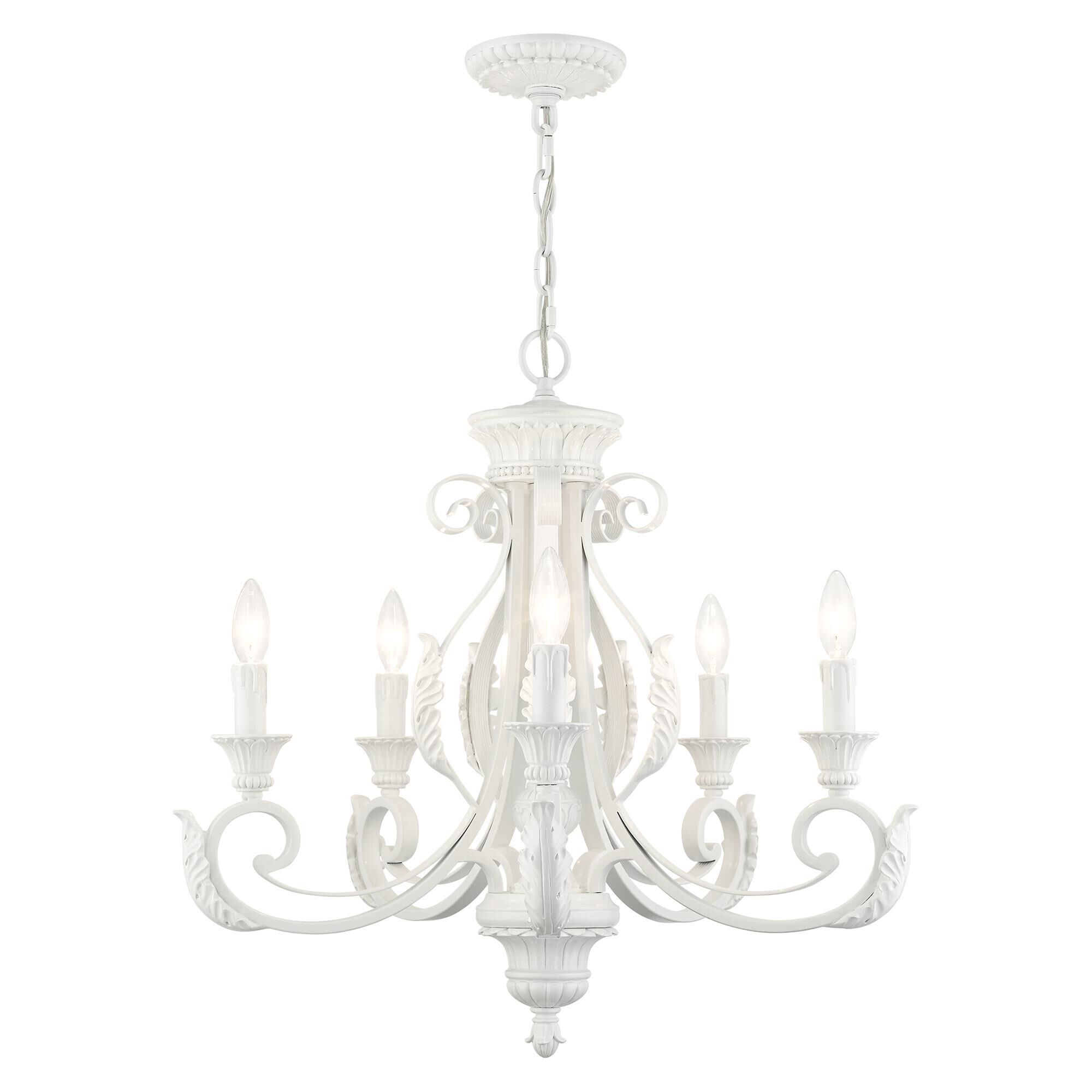 Valencia 5 Light Chandelier by Livex Lighting