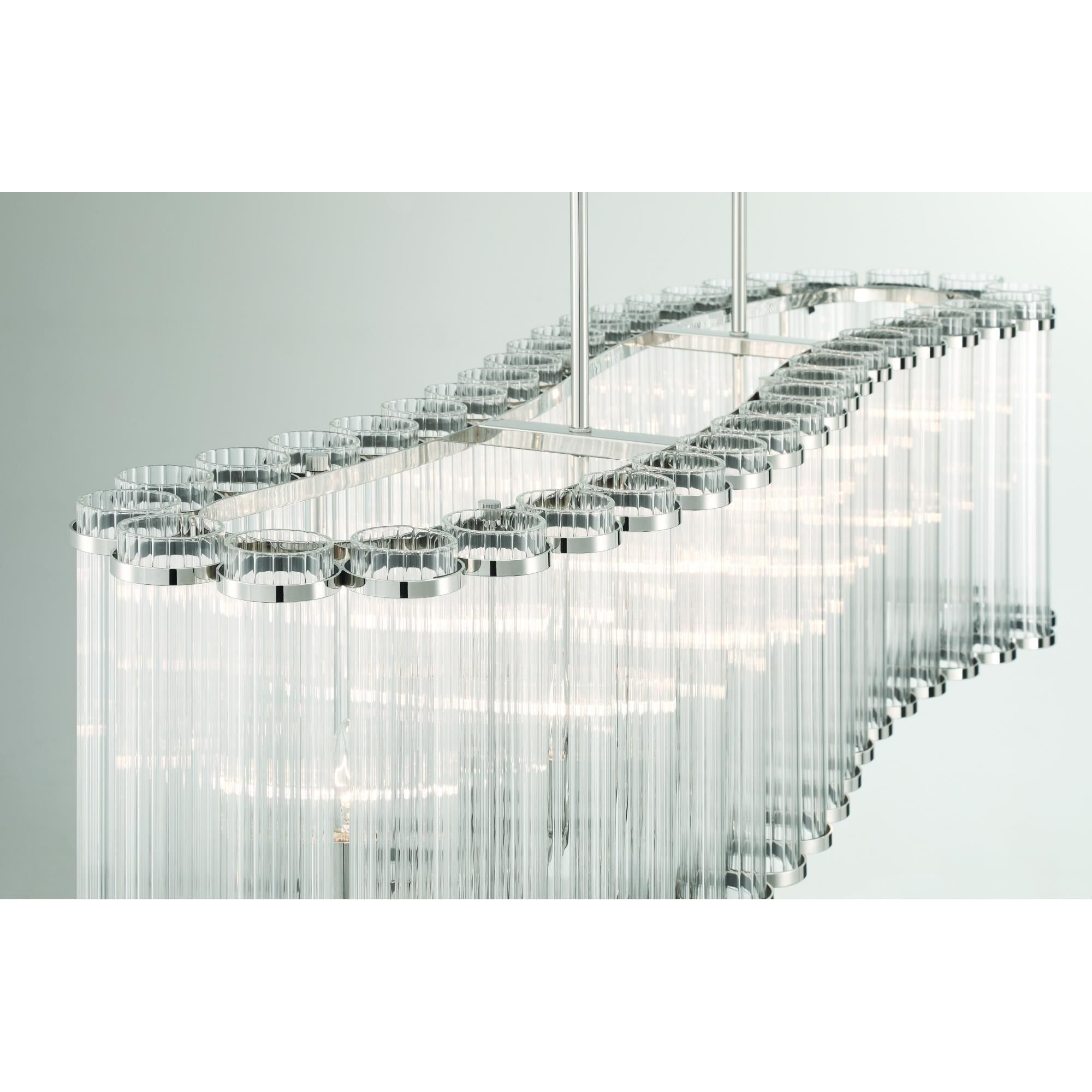 Glasbury Medium Linear Chandelier,