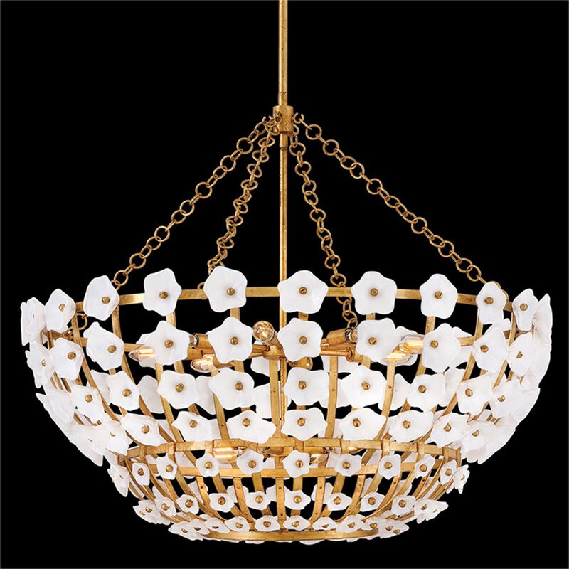Azalea 36 Inch Chandelier by Fredrick Ramond