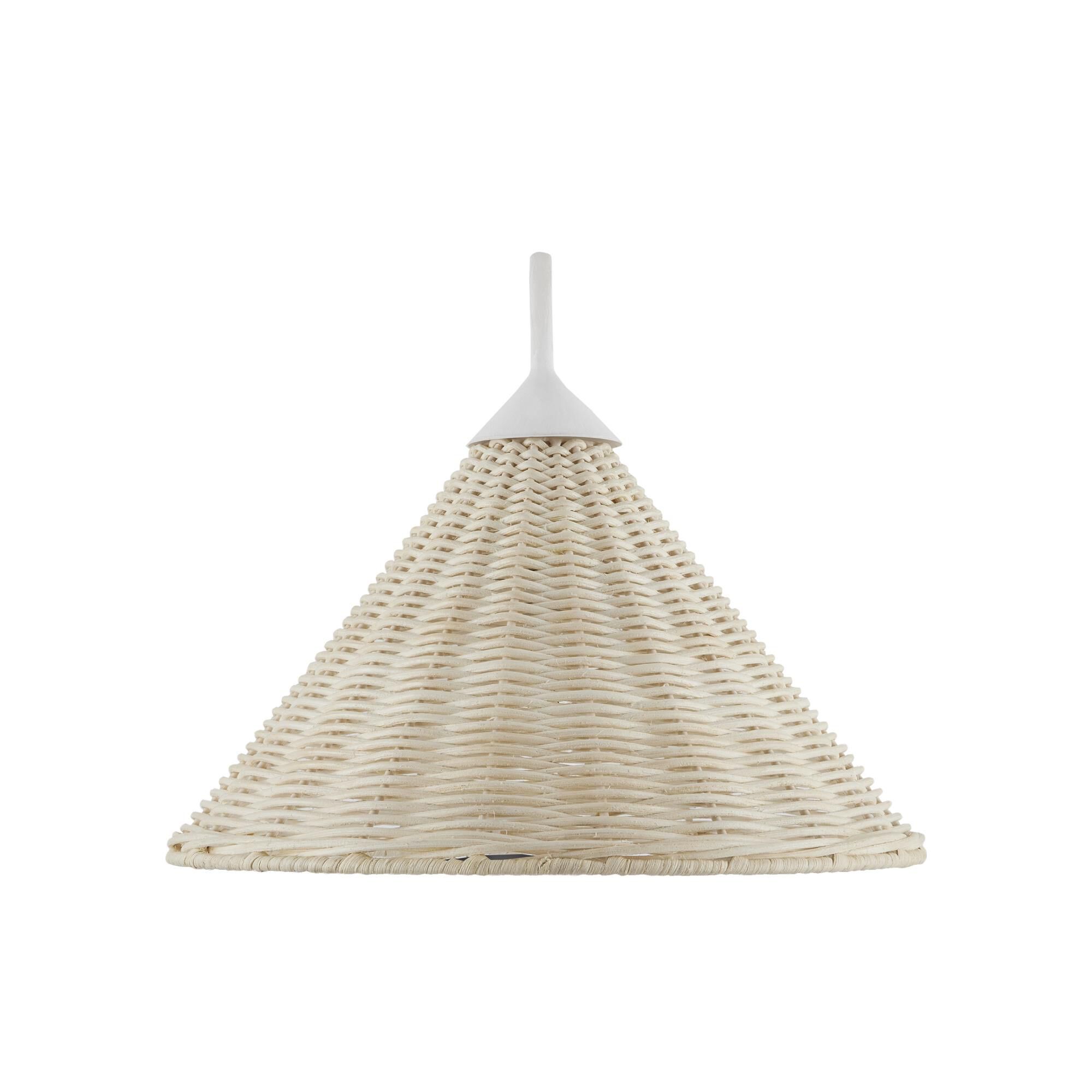 Shown in White/Bleached Natural finish