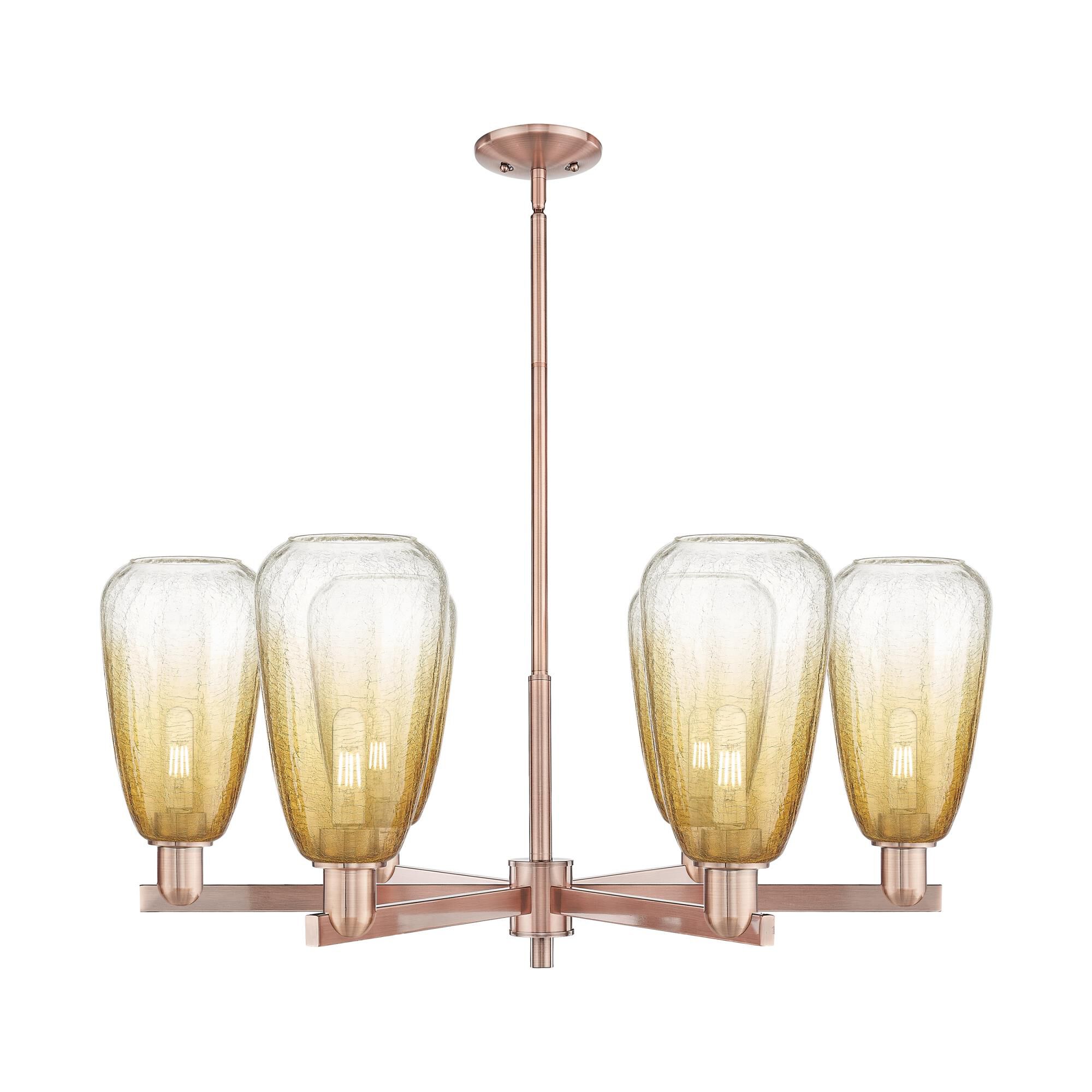 Bruno Marashlian Brookhaven Almond 24 Inch Chandelier by Innovations Lighting