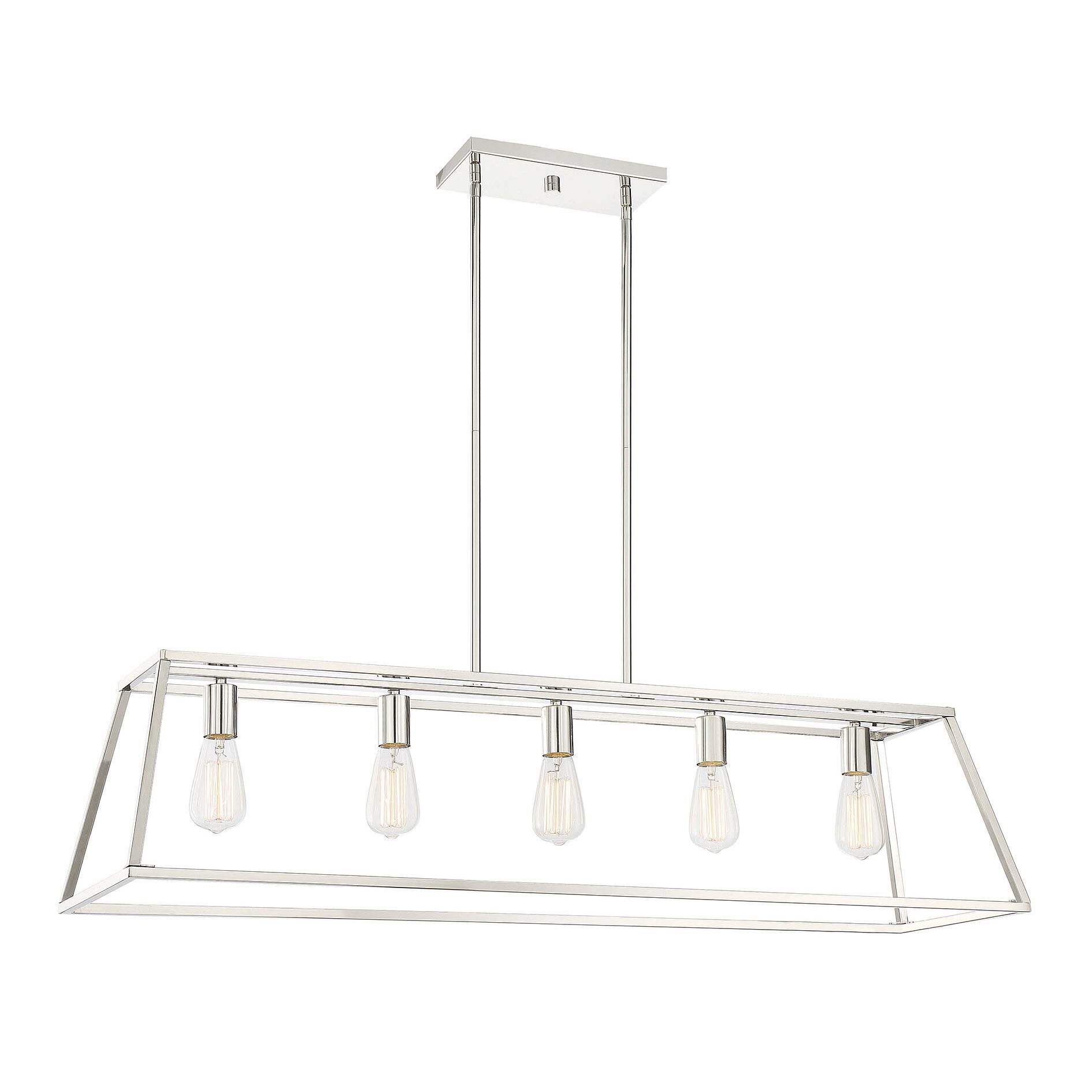 Denton 45 Inch 5 Light Linear Suspension Light by Savoy House