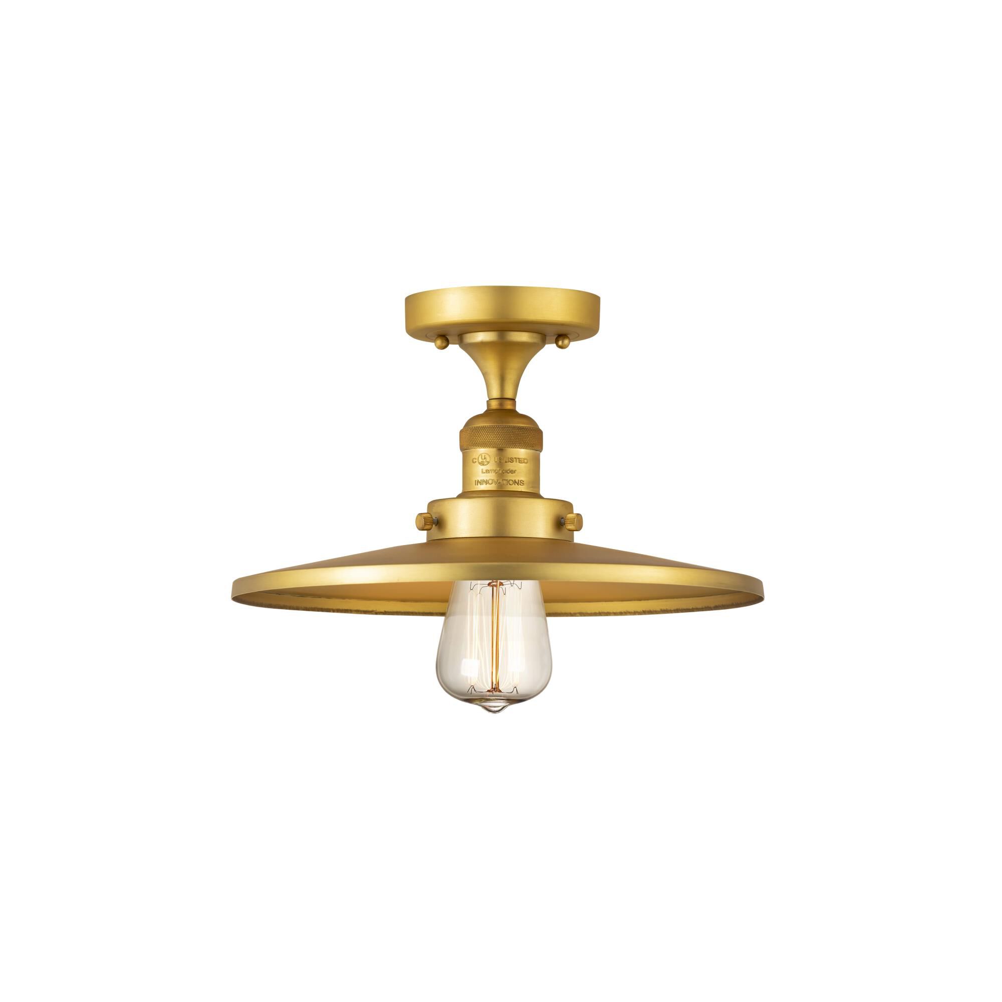 Shown in Satin Gold finish and Satin Gold Appalachian shade