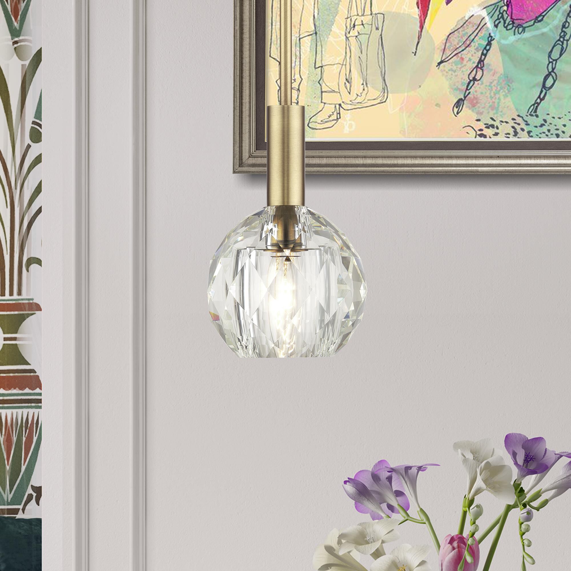 Whitfield 7 Inch Mini Pendant by Livex Lighting