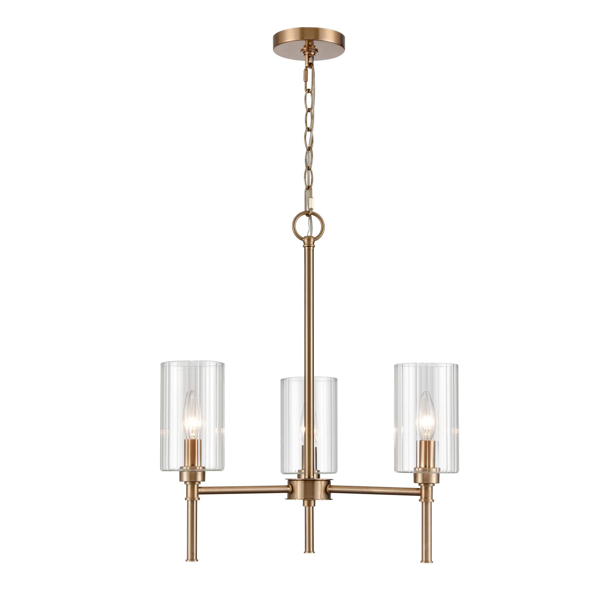 Chastine 22 Inch 3 Light Mini Chandelier by Millennium Lighting