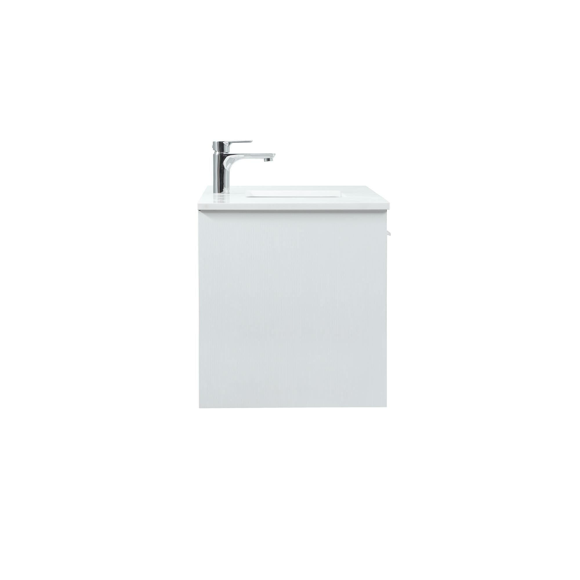 Shown in White finish