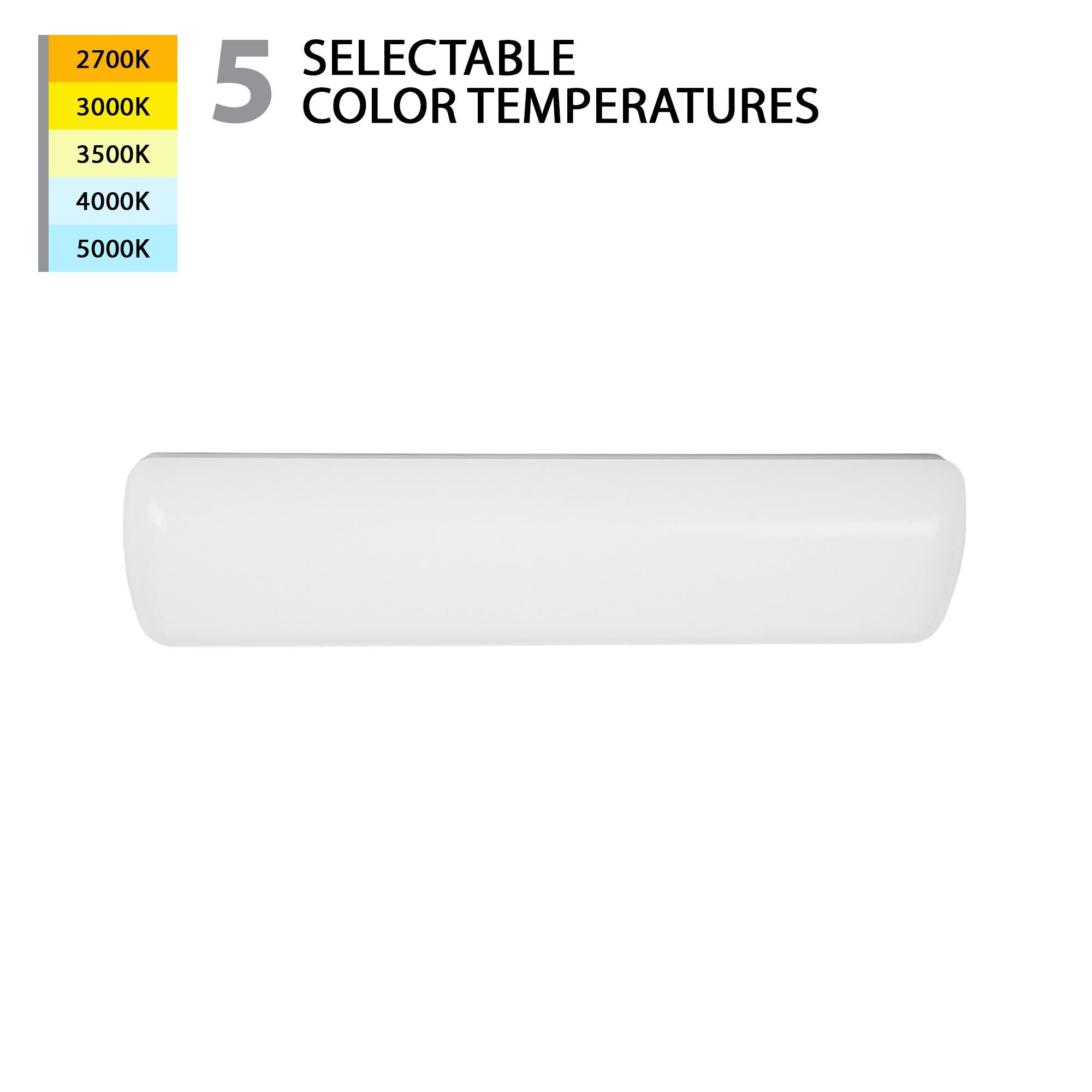 Shown in White finish