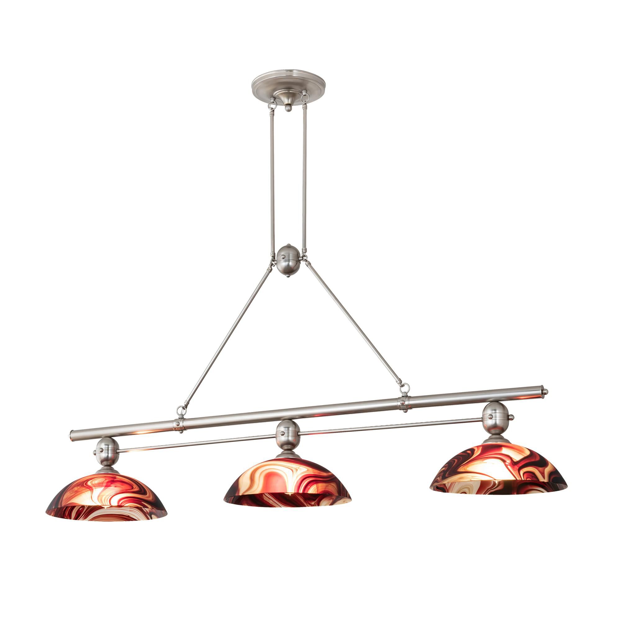 Shown in Brushed Nickel finish