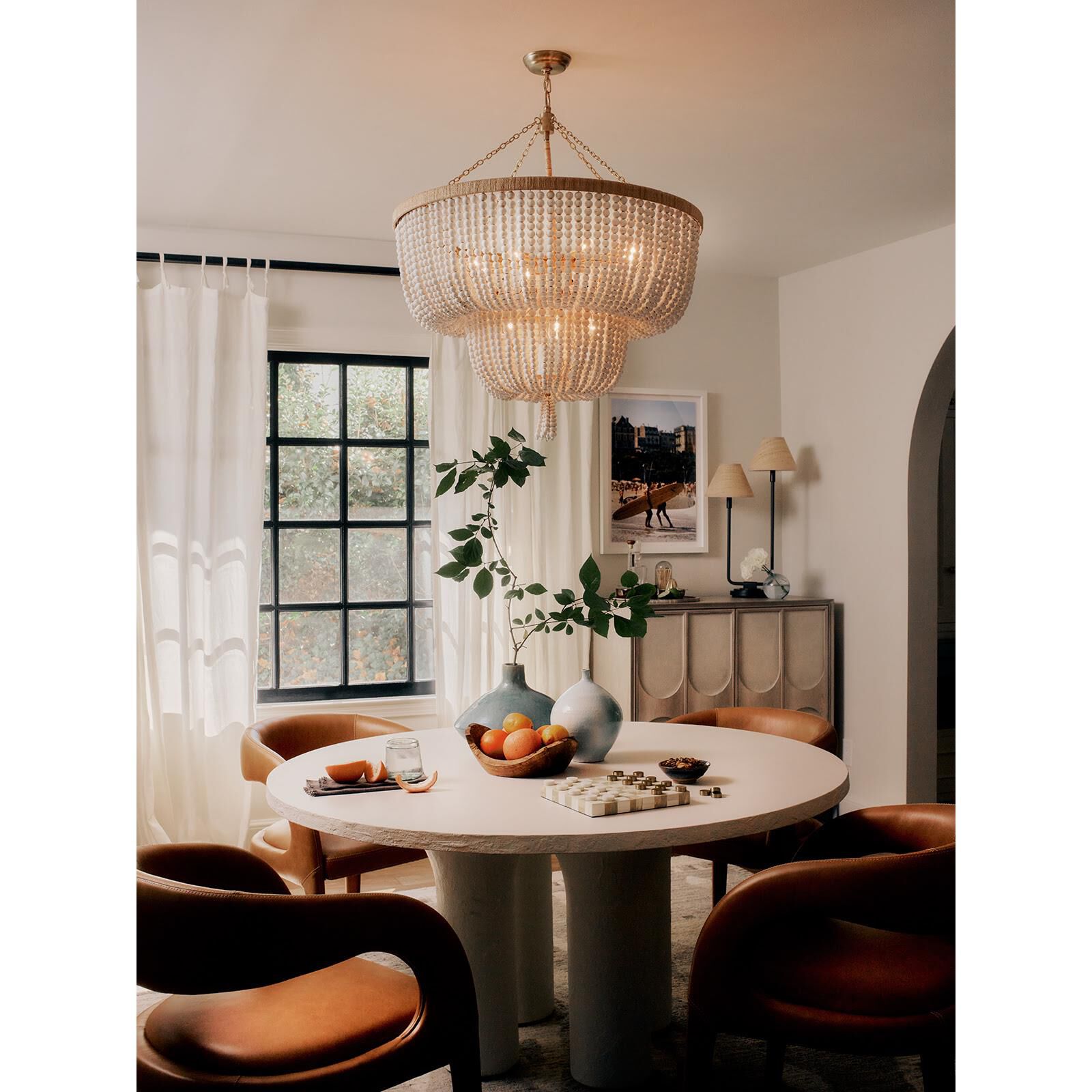 Shown in White finish