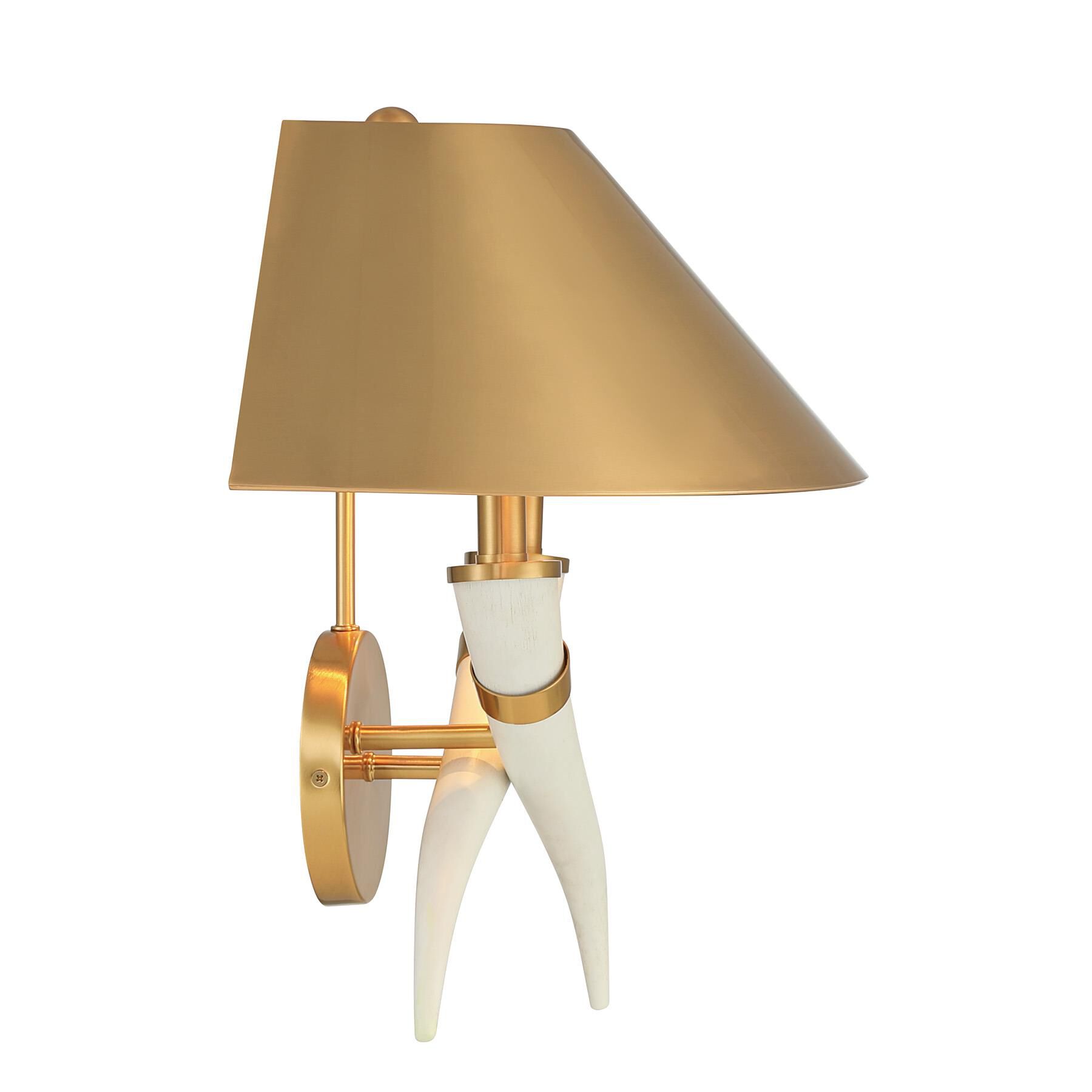 Shown in Warm Brass finish