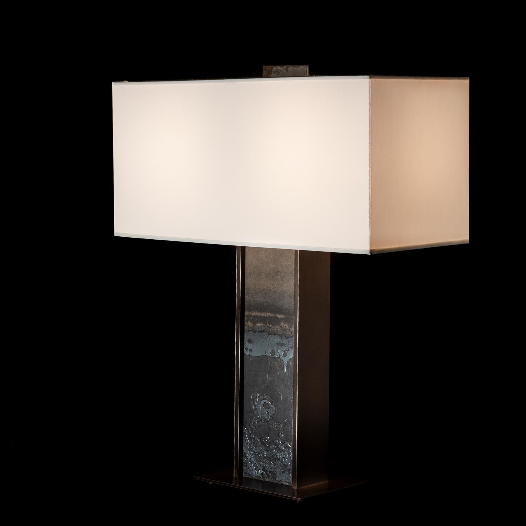 Shown in Oil Rubbed Bronze finish and White shade