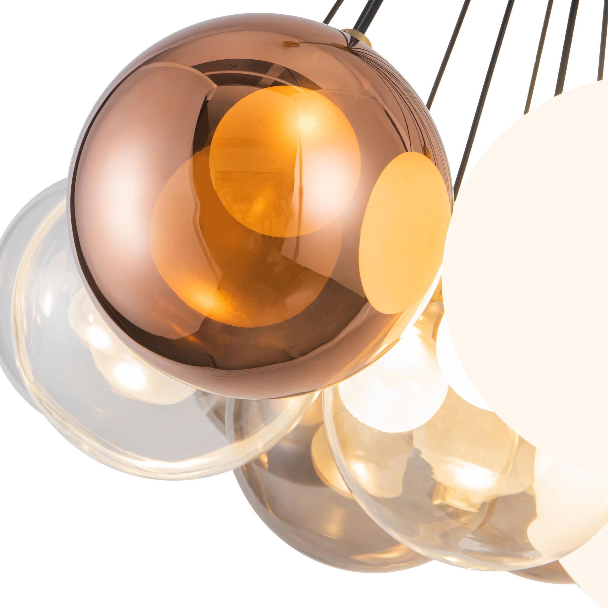 Bolla 28 Inch Chandelier by Kuzco Lighting