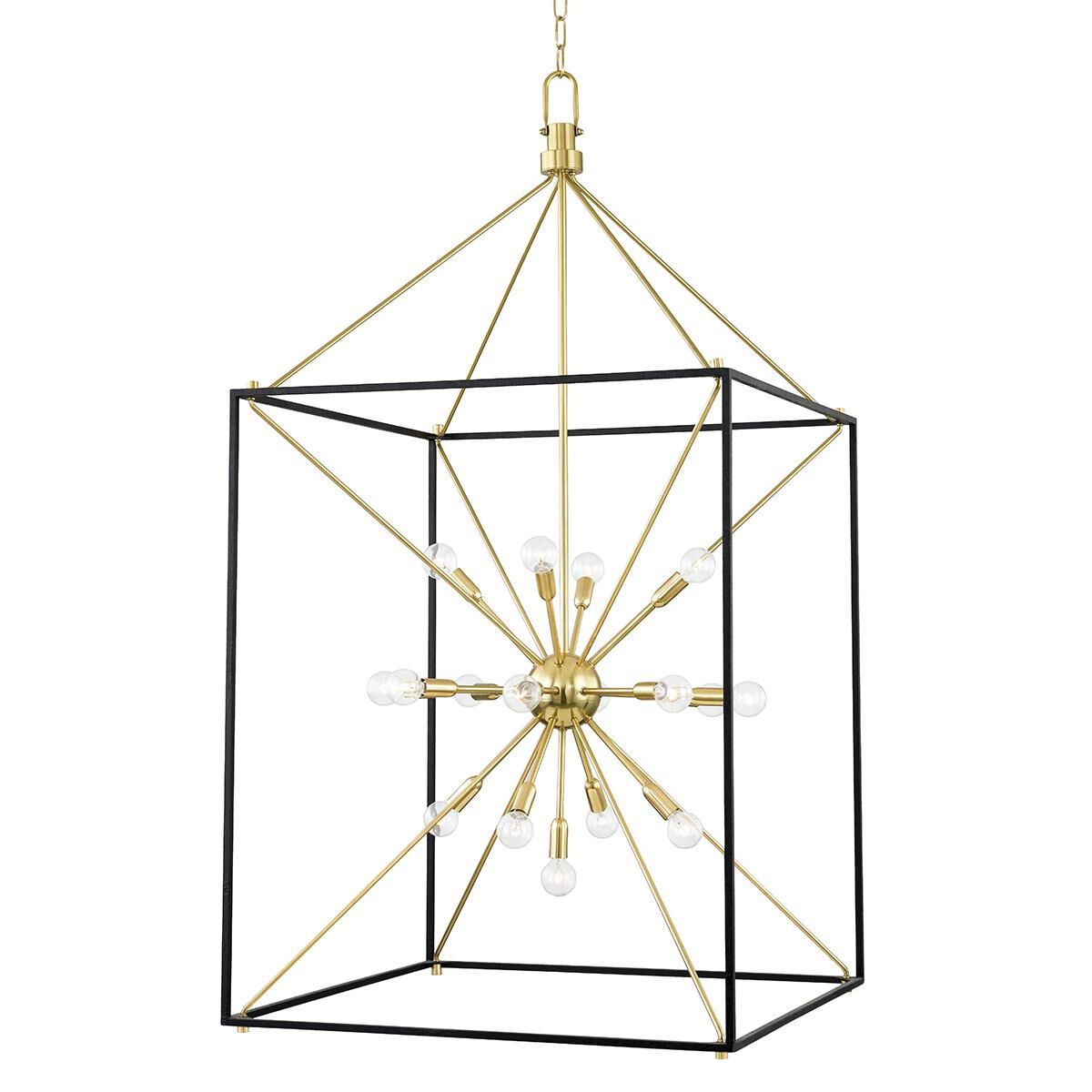 Glendale 27 Inch Cage Pendant by Hudson Valley Lighting