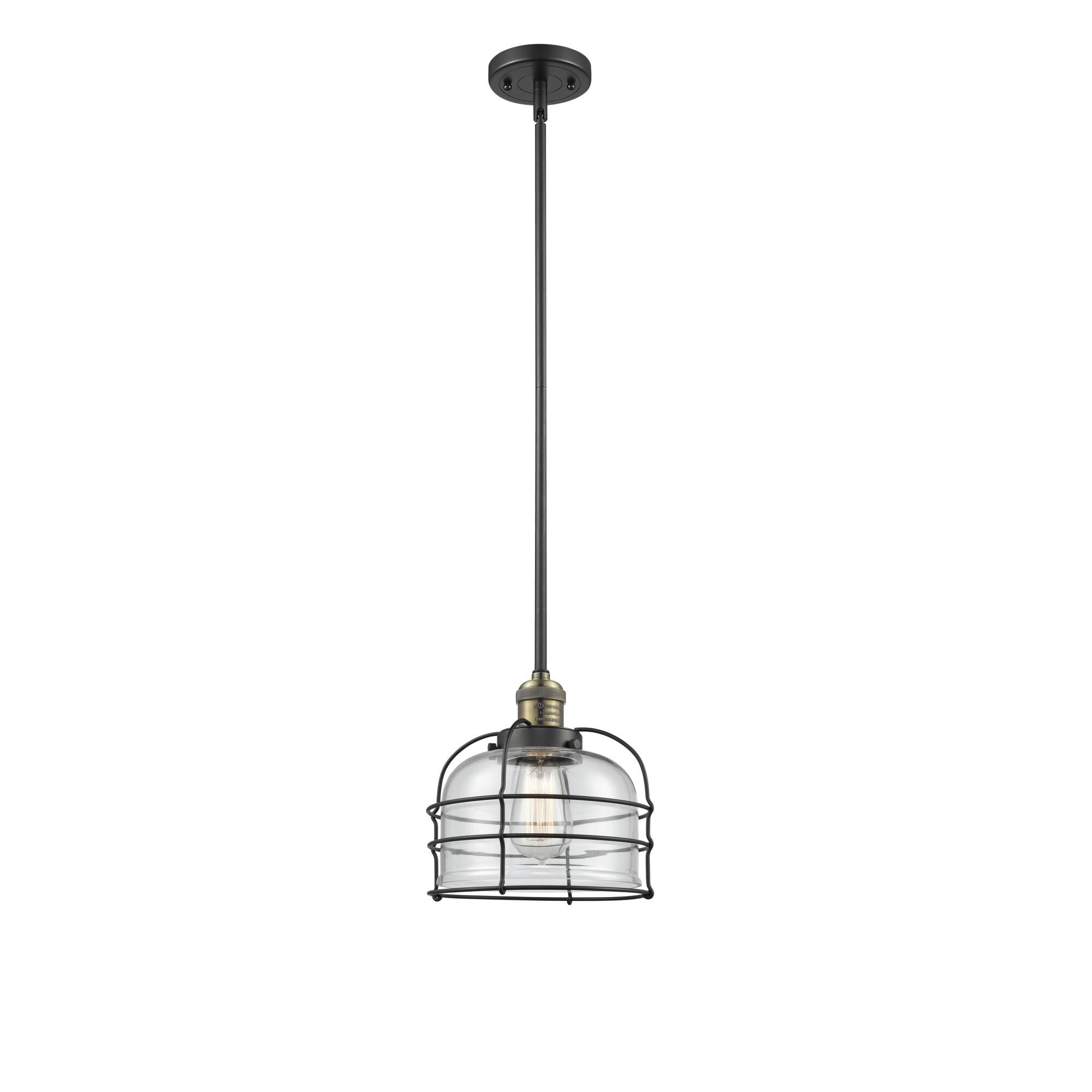 Innovations Lighting Bruno Marashlian Large Bell Cage 9 Inch Mini Pendant