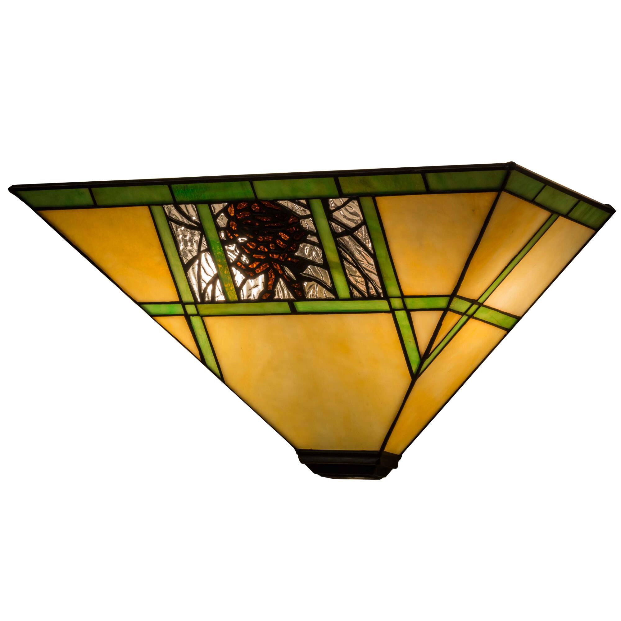 Pinecone Ridge 14 Inch Wall Sconce by Meyda Lighting