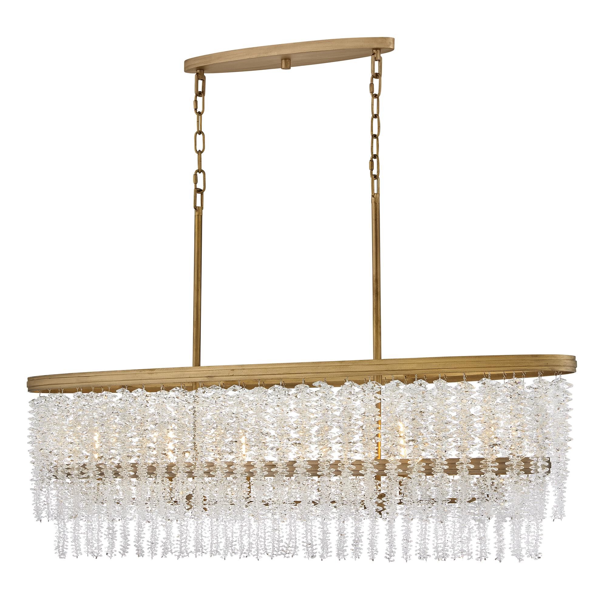 Rubina Medium Linear Chandelier,