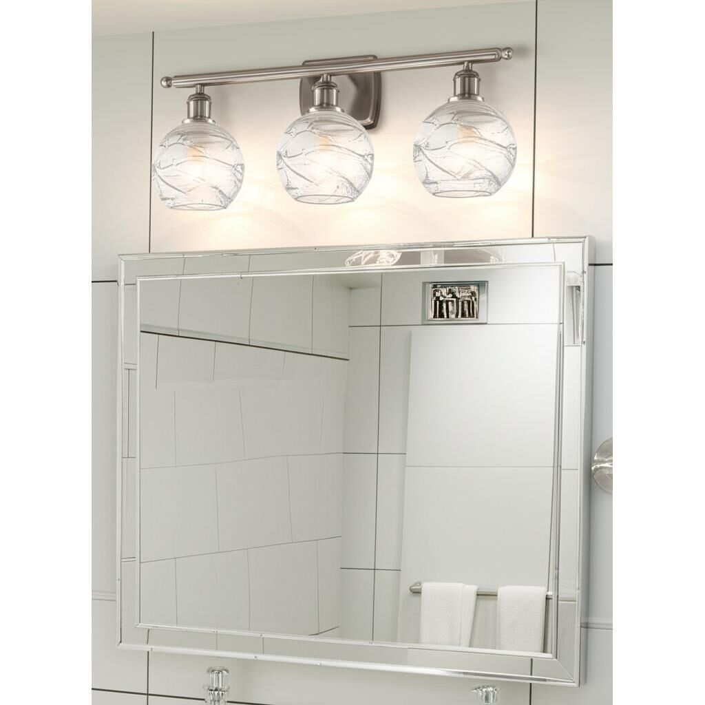 Bruno Marashlian Athens Deco Swirl 26 Inch Bath Vanity Light by Innovations Lighting