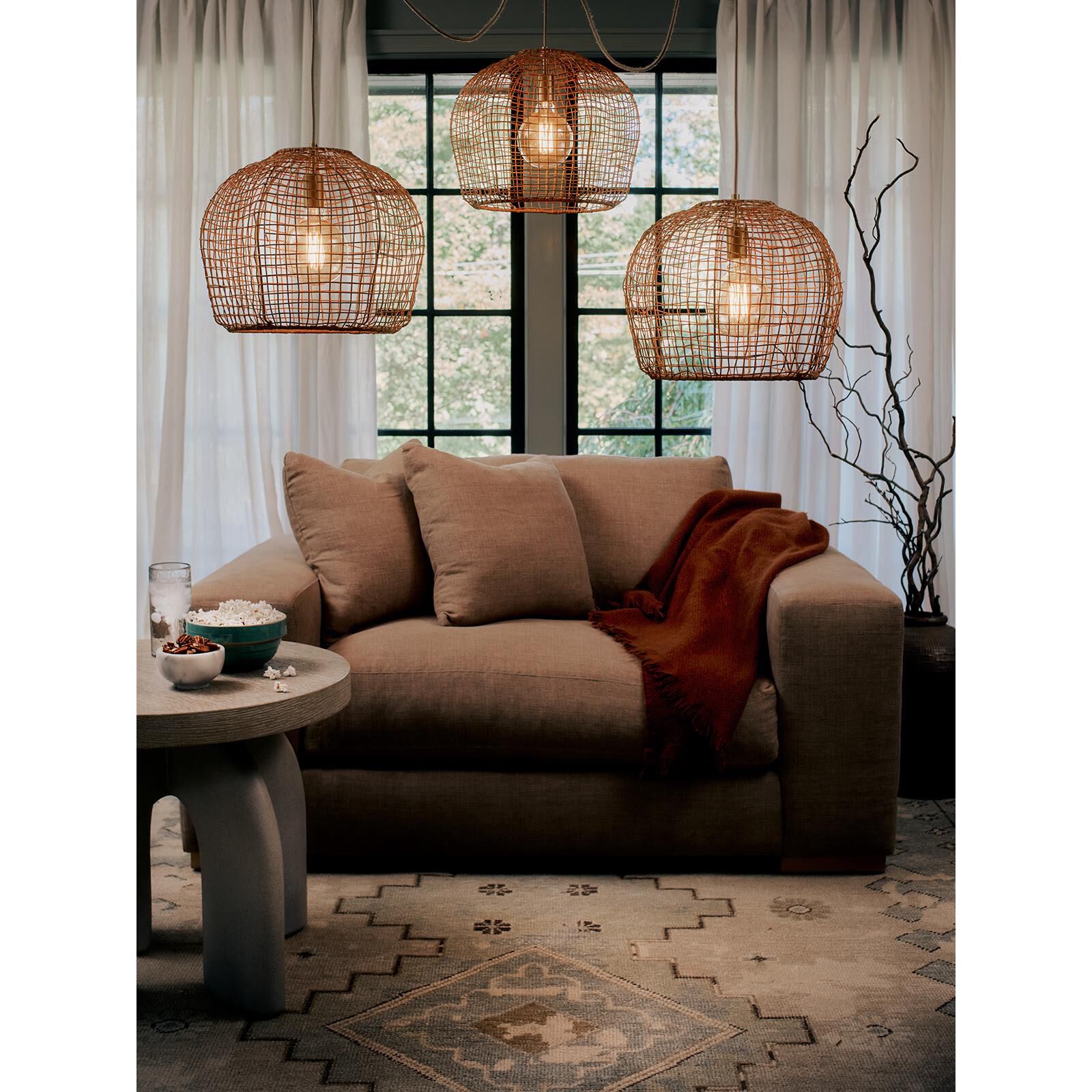 Selene 51 Inch Linear Suspension Light by Regina Andrew