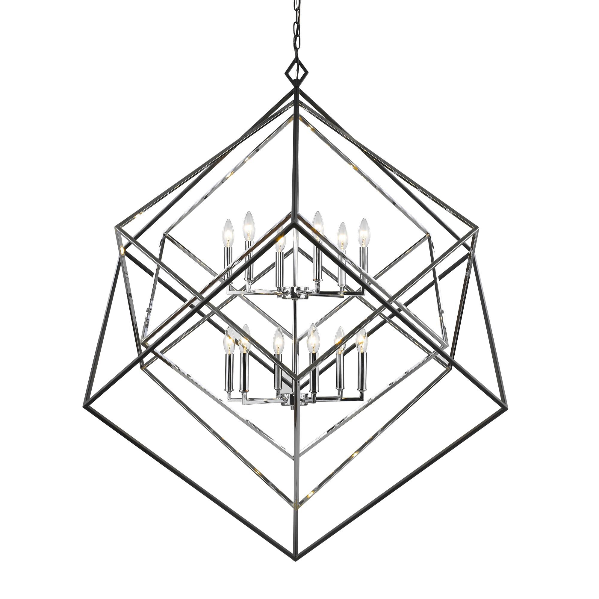 Euclid 47 Inch Cage Pendant by Z-Lite