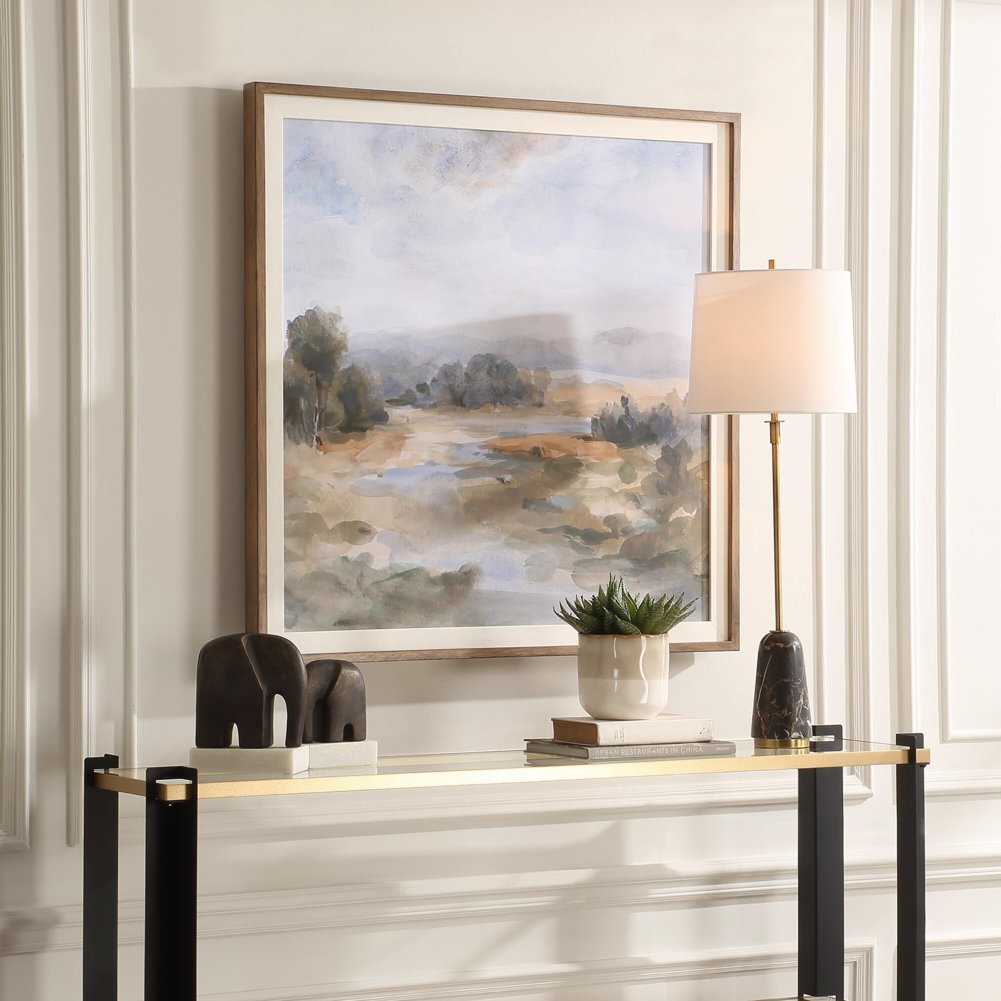 Grace Feyock River Afternoon 40 Inch Print by Uttermost