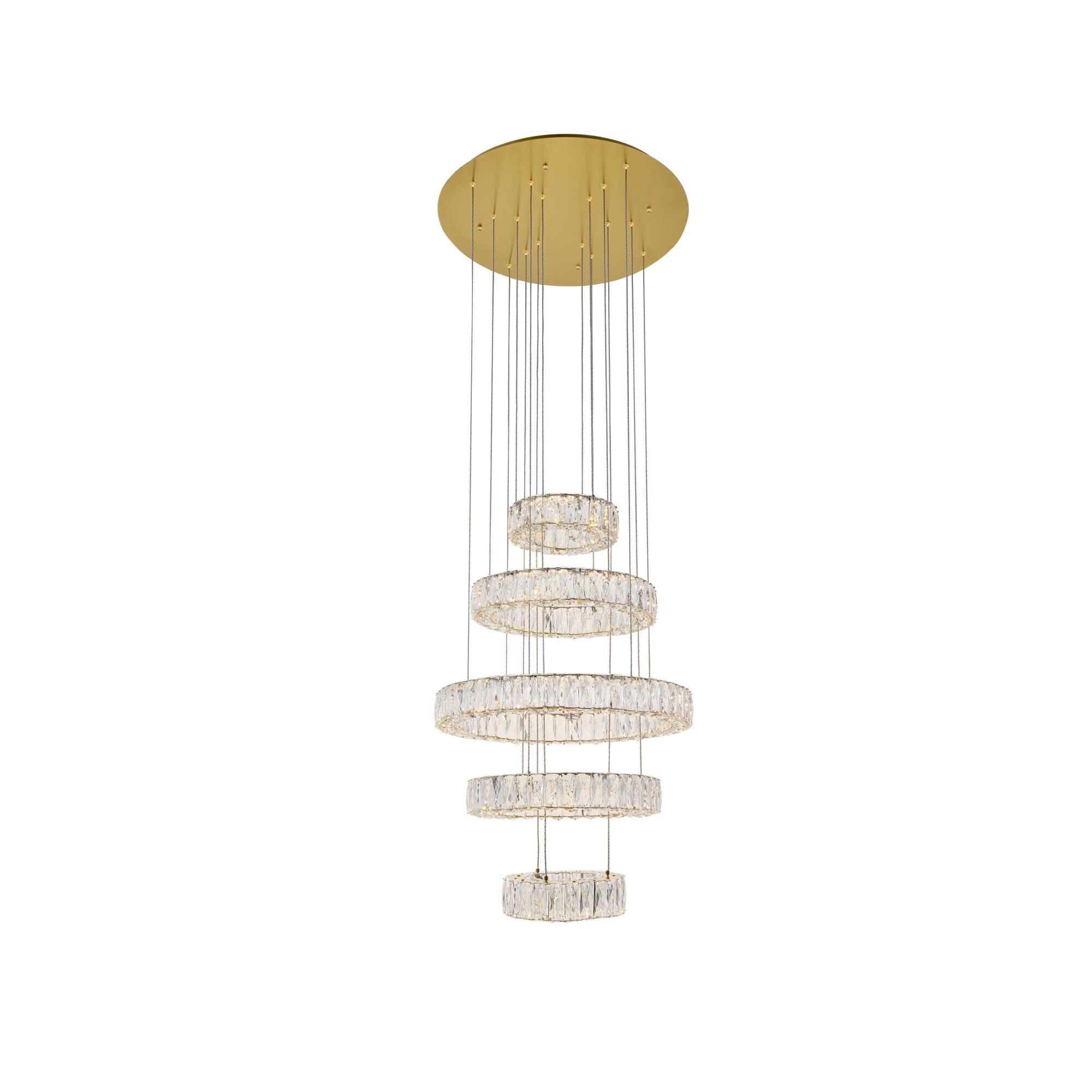 Monroe Chandelier by Elegant Lighting