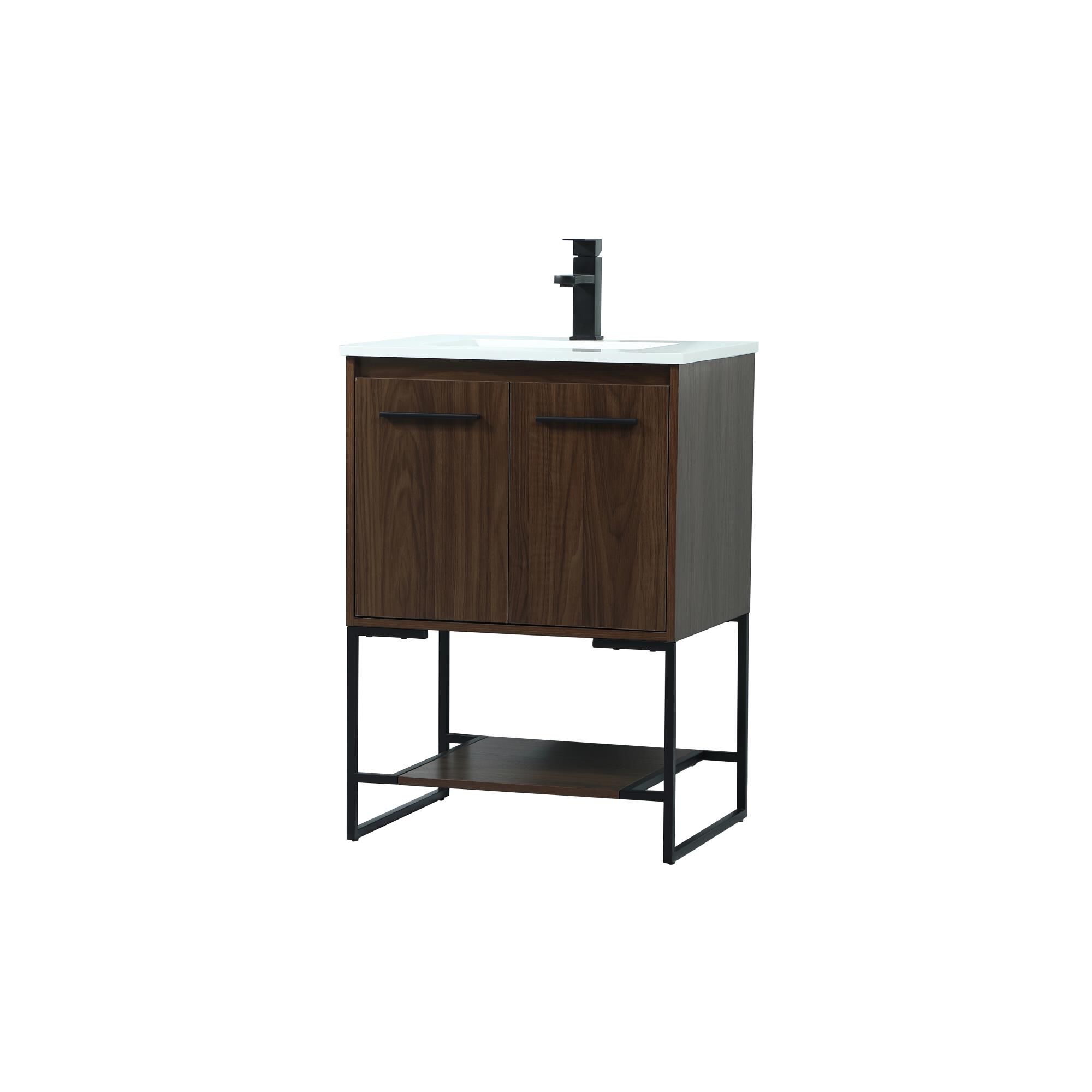 Shown in Walnut finish