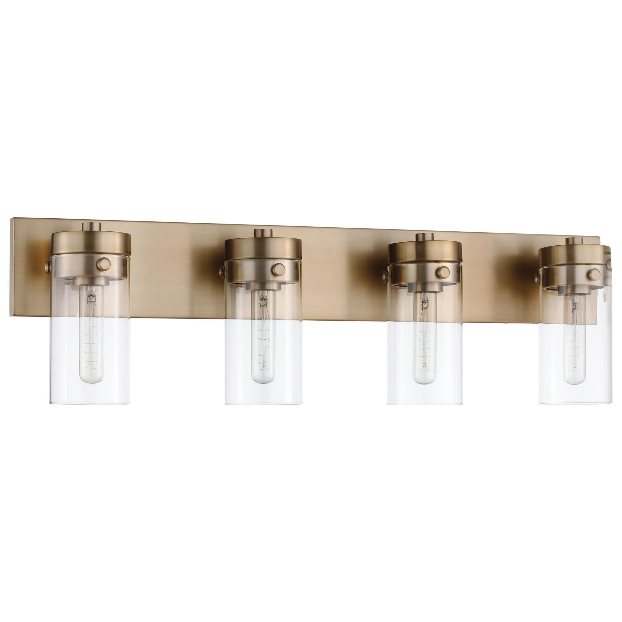 Intersection 30 Inch 4 Light Bath Vanity Light by Nuvo Lighting