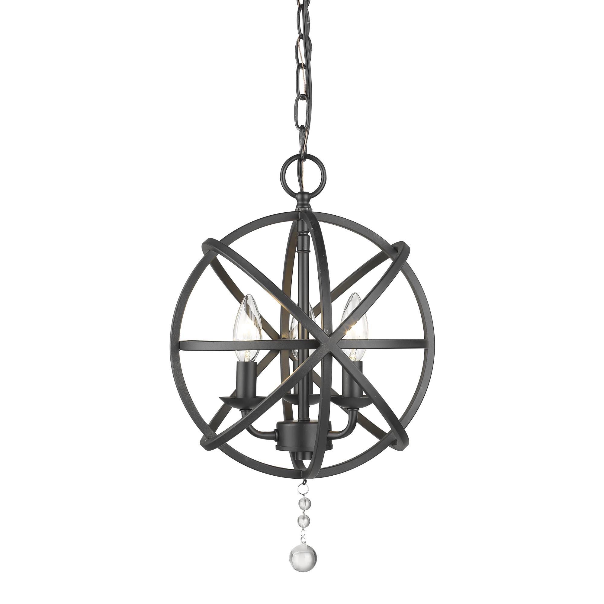 Shown in Matte Black finish and --- glass and --- shade